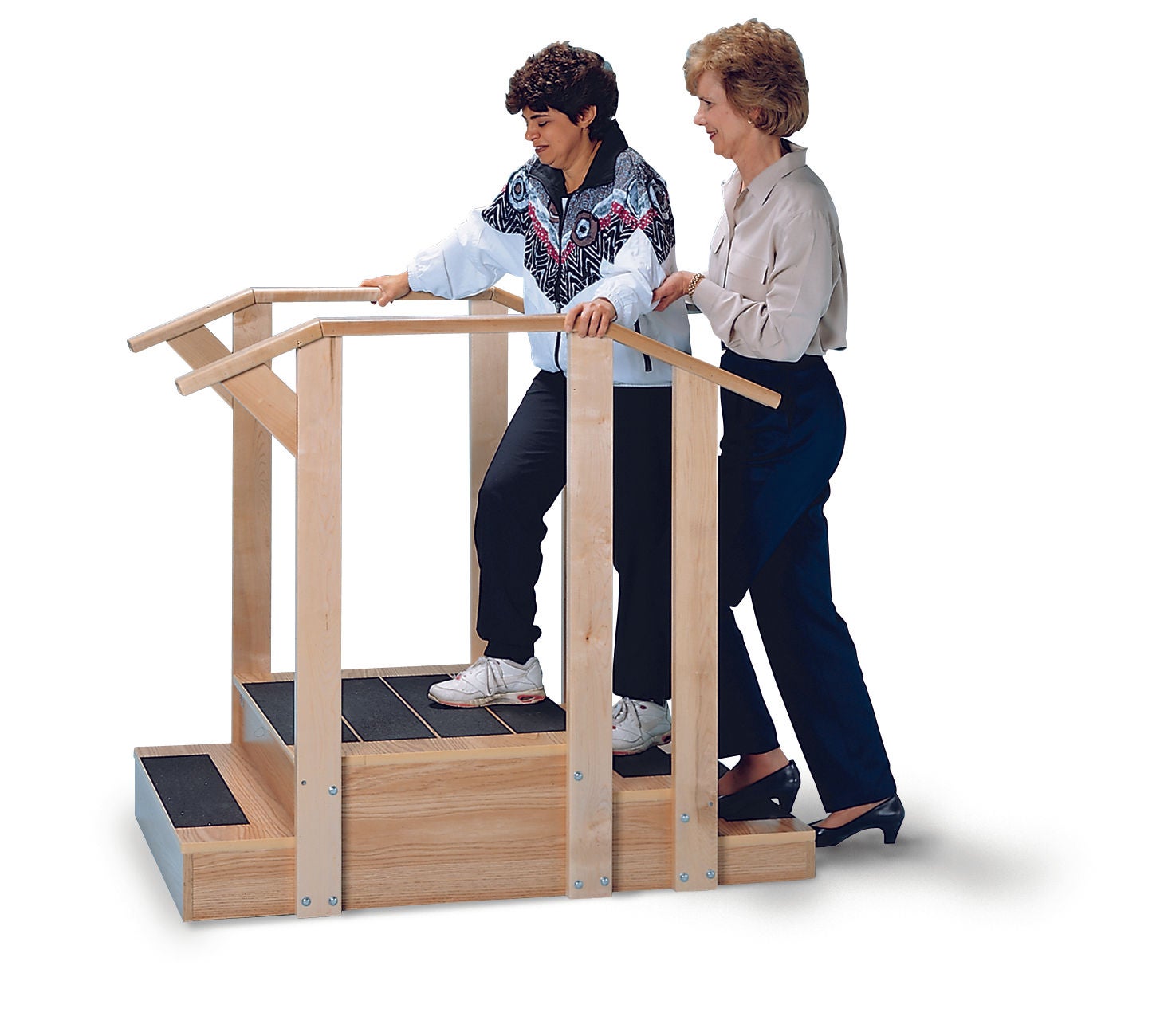Hausmann Industries - 1566 Training Staircase Mini Straight 52 L X 30 W X 12 H Inch