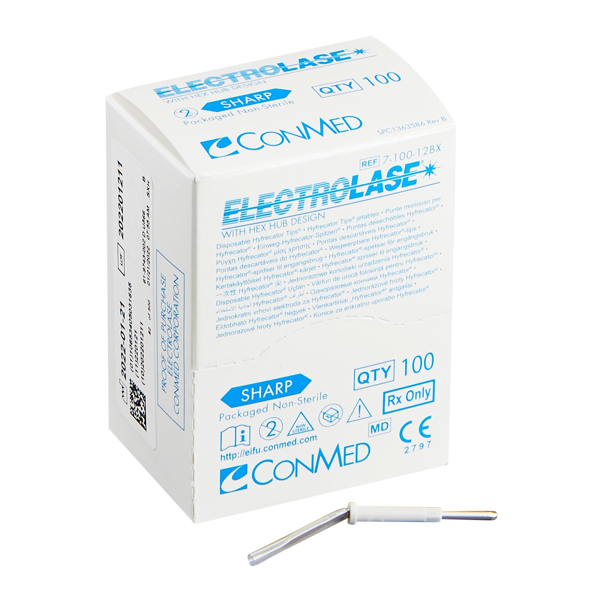 Conmed - 7-100-12CS Electrolase® Electrode