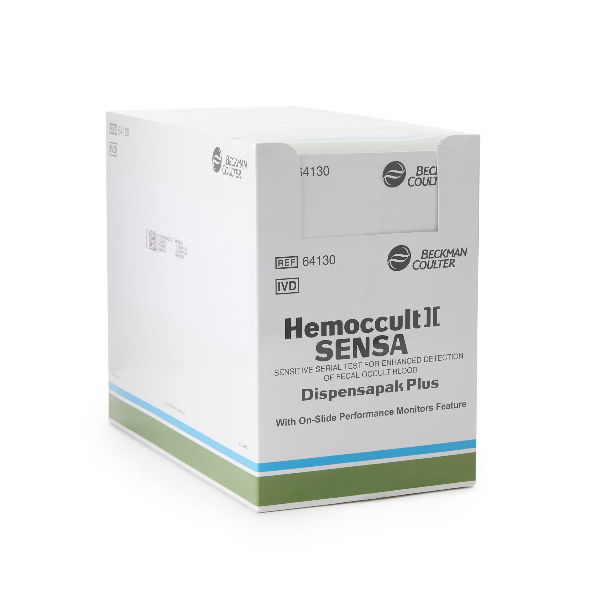 Hemocue - 64130A Cancer Screening Test Kit Hemoccult® Sensa® Dispensapak™ Plus Fecal Occult Blood Test (FOBT) 40 Tests CLIA Waived