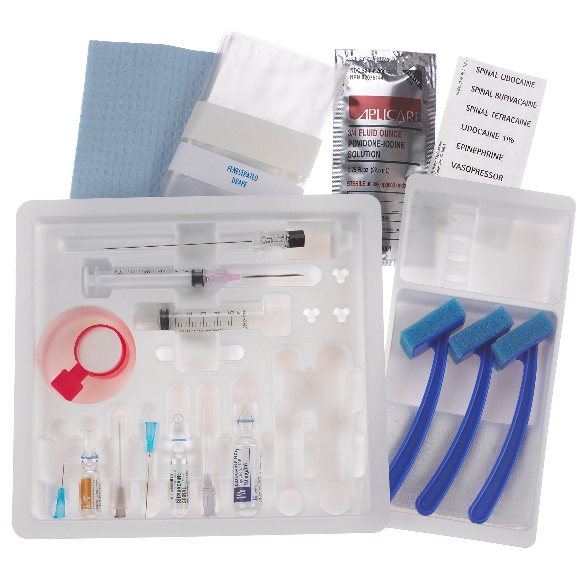 B. Braun - 333211 Spinal Tray Spinocan® 25 Gauge 3.5 Inch