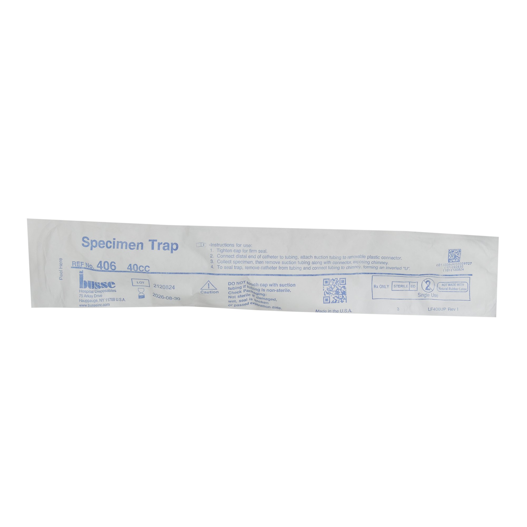 Busse Hospital Disposables - 406 Busse Mucus Specimen Trap