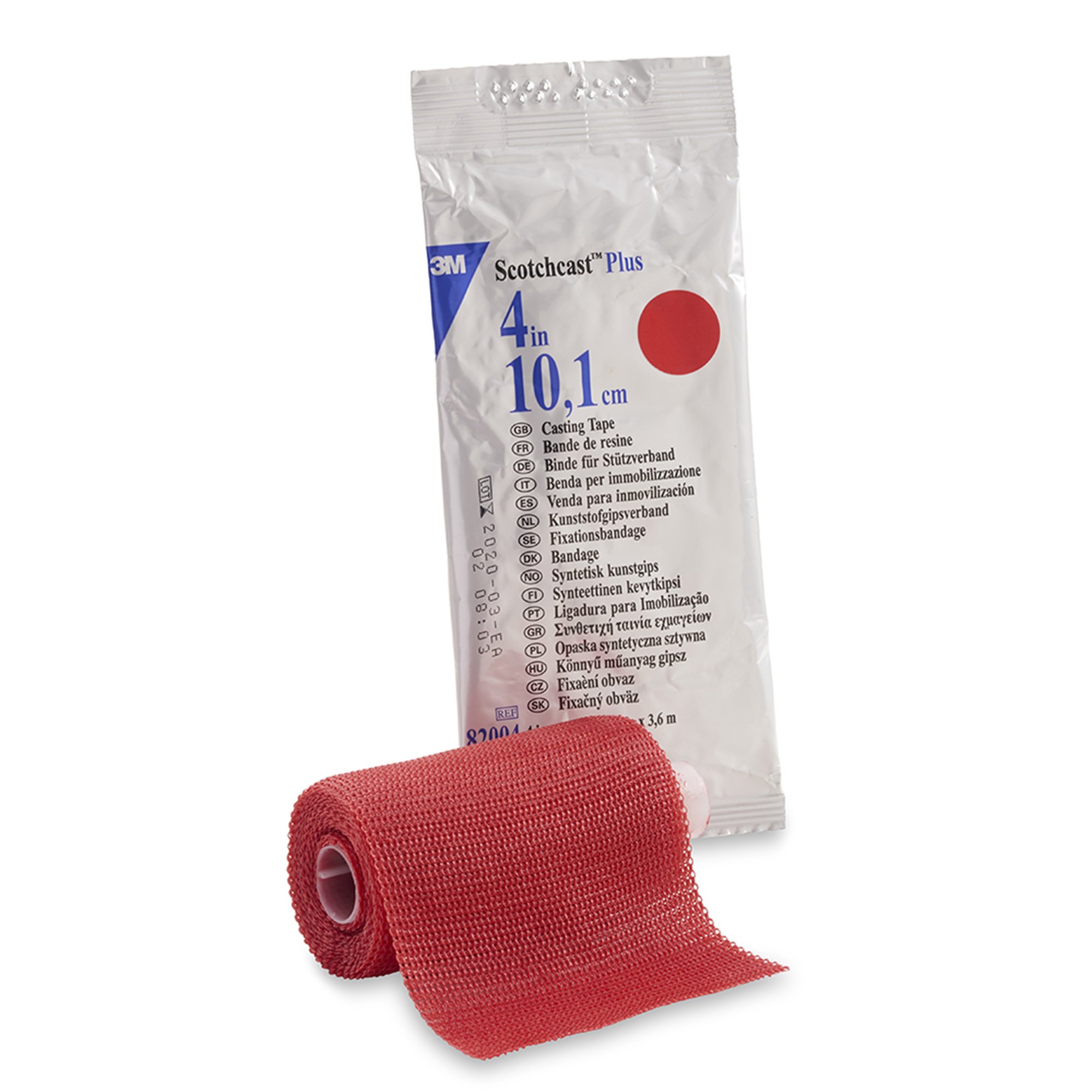 Solventum Corporation - 82004R 3M™ Scotchcast™ Plus Red Cast Tape