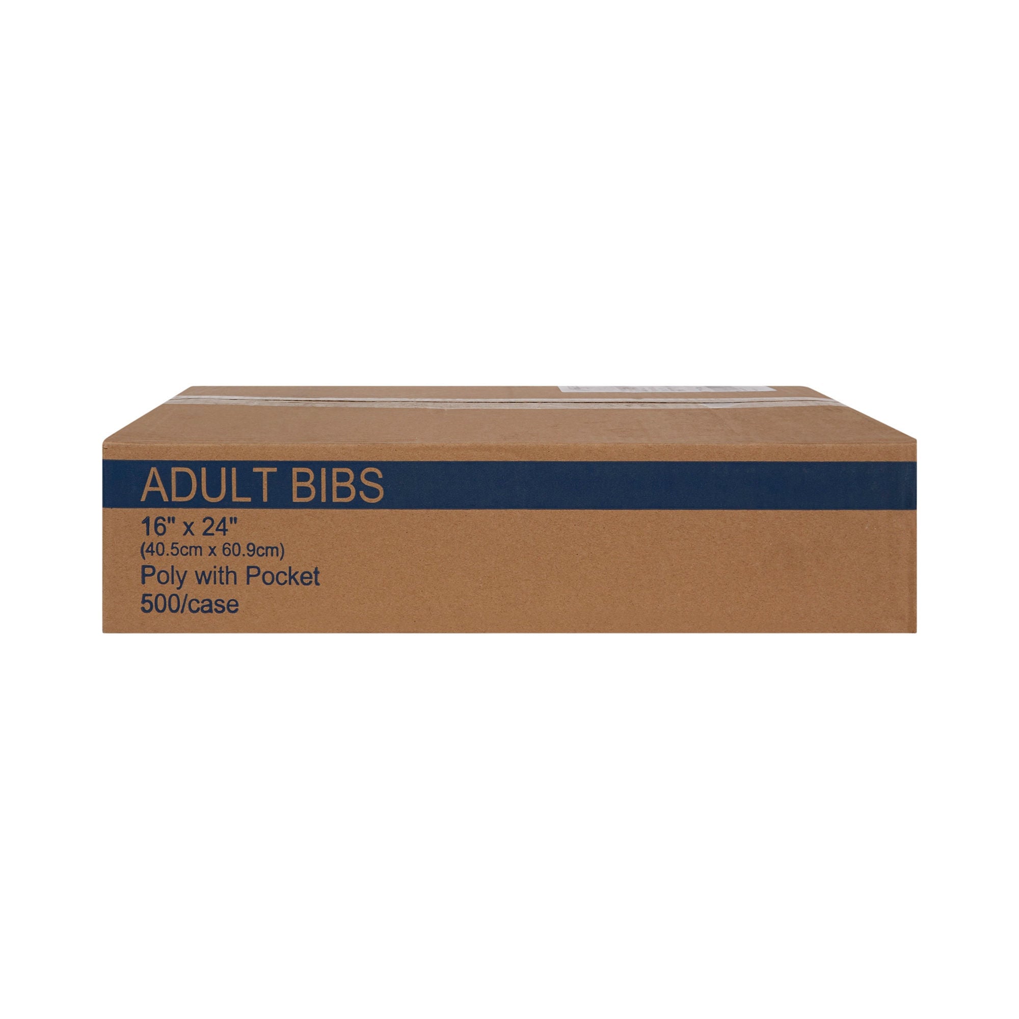 McKesson Brand - 18-962 Bib McKesson Tie Closure Disposable Poly White