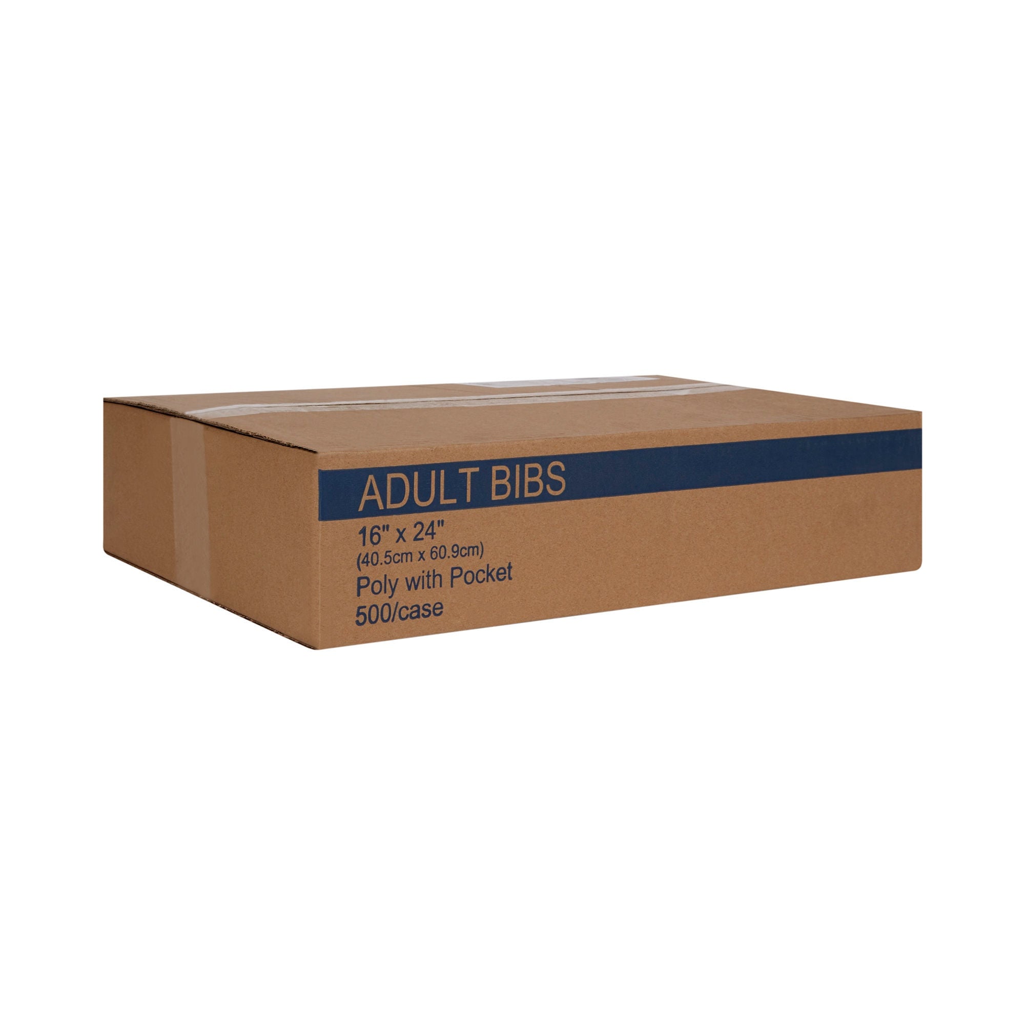 McKesson Brand - 18-962 Bib McKesson Tie Closure Disposable Poly White