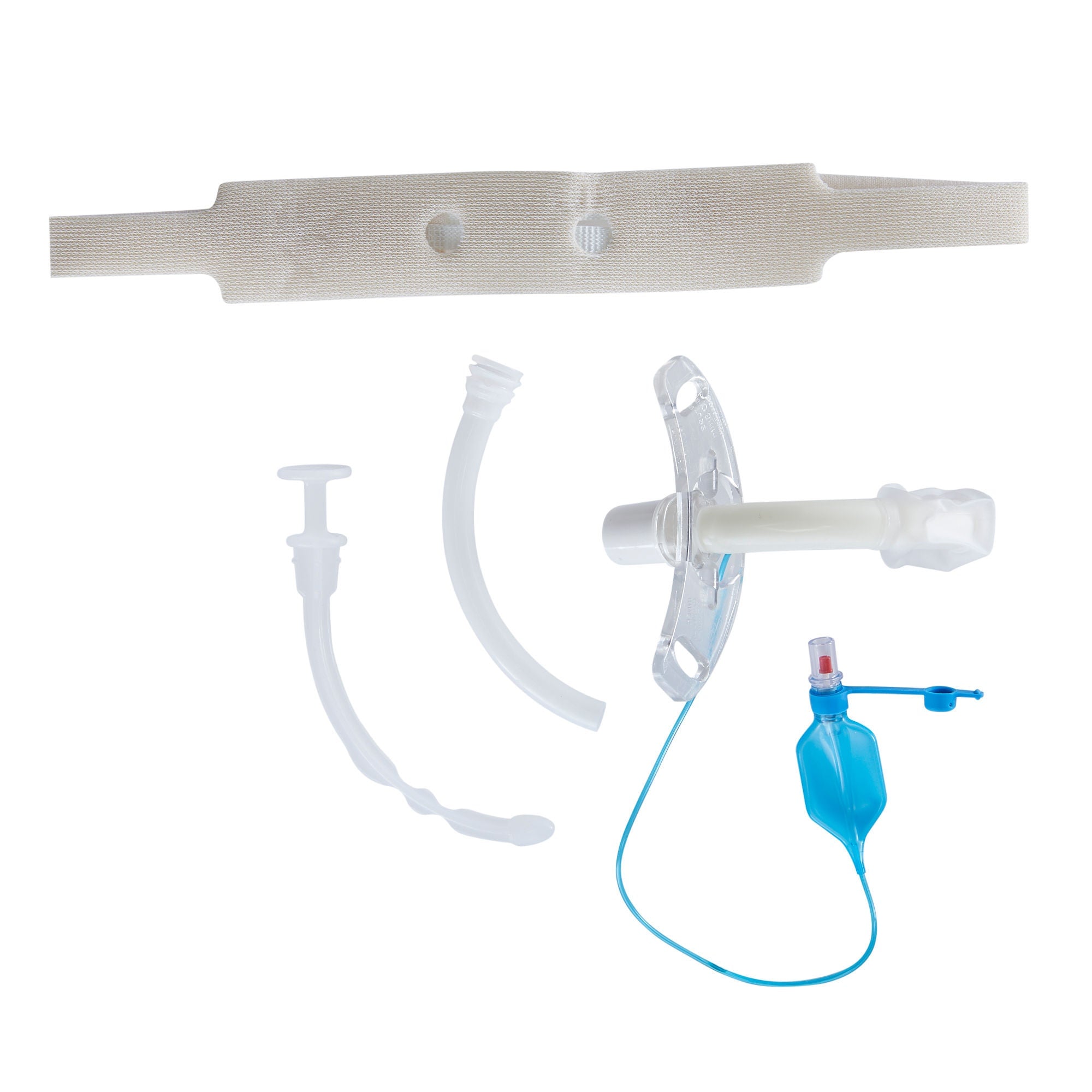 ICU Medical FKA Smiths Medical - 503080 Cuffed Tracheostomy Tube Portex® D.I.C.® Size 8.0 Adult