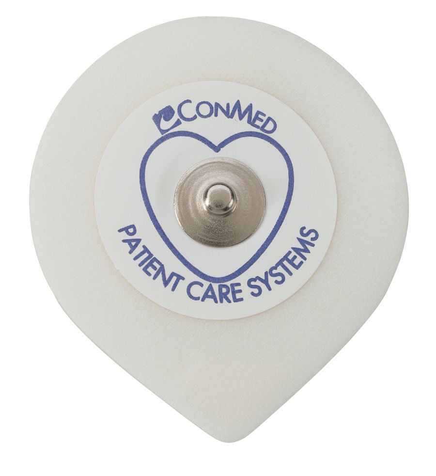 Conmed - 1800-030 ECG Monitoring Electrode Suretrace® Snap Connector Conductive Adhesive Gel Foam Backing Adult Non-Radiolucent 30 per Pack
