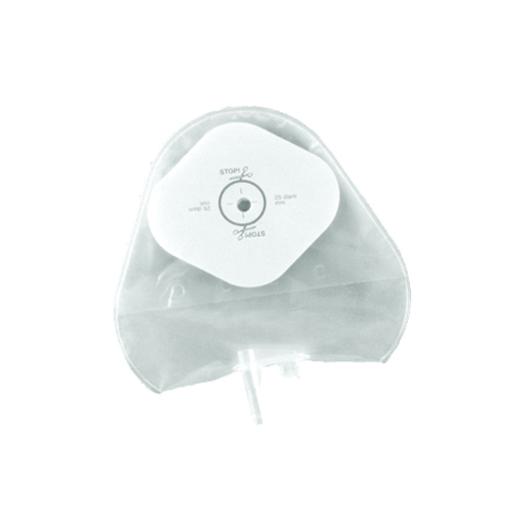 ConvaTec 020917 - Little Ones® One-Piece Transparent Urostomy Pouch, Cut to Fit Stomas 8 – 25mm - 15/Box
