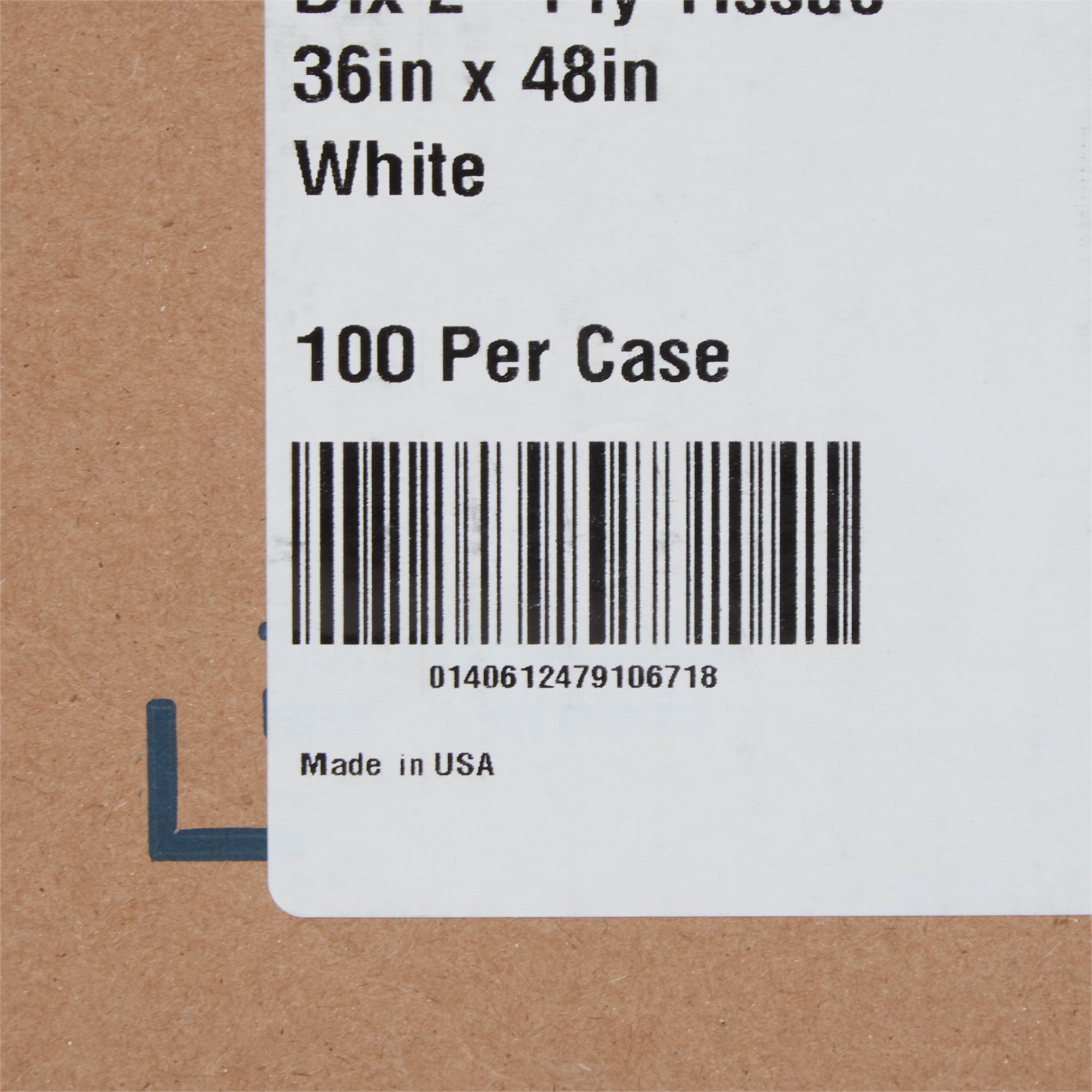 McKesson Brand 18-825 - McKesson Nonsterile Physical Exam Drape, 36 x 48 Inch - 100/Case