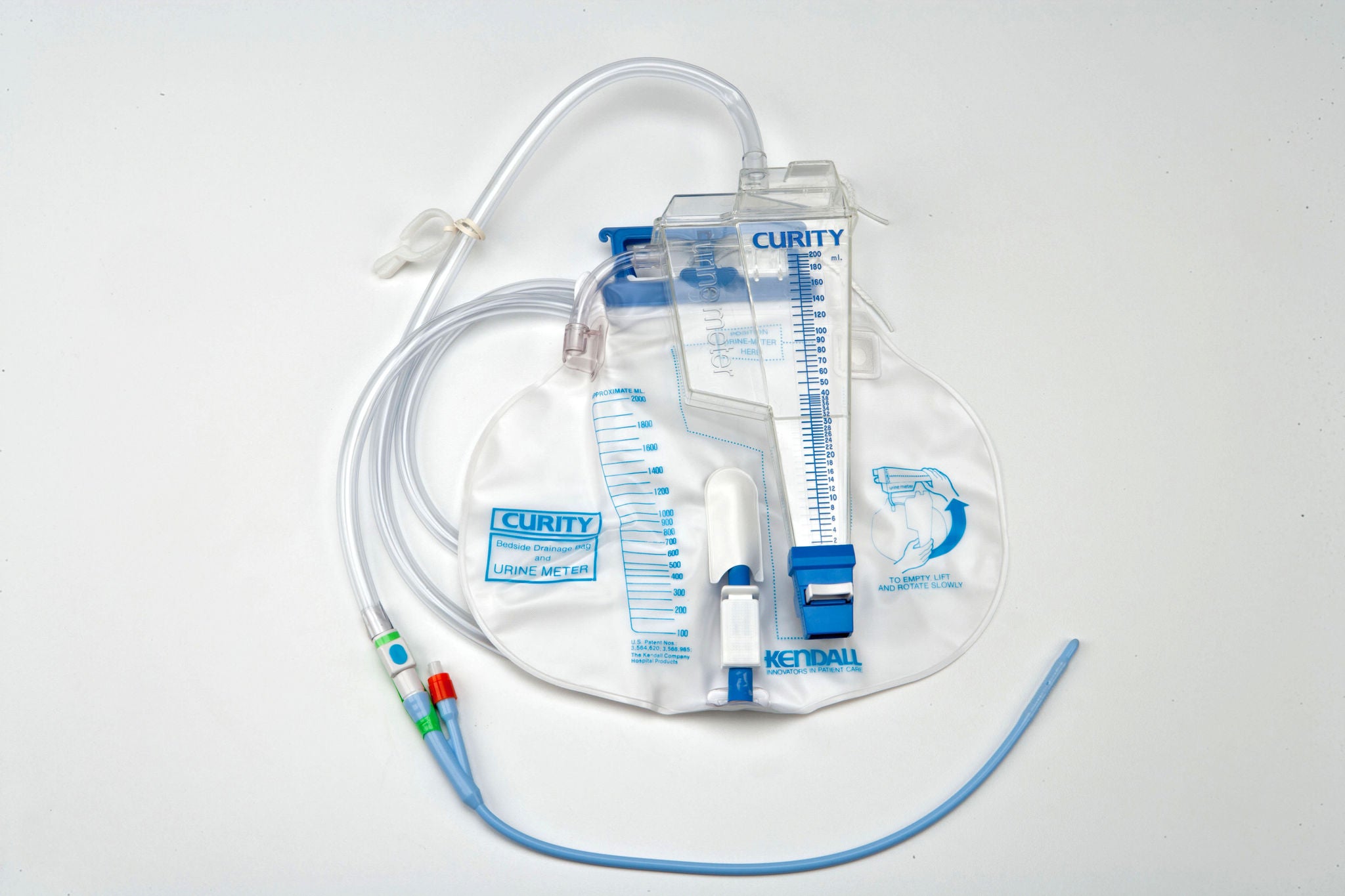 Cardinal - 8122 Indwelling Catheter Tray Dover™ Foley 16 Fr. 5 cc Balloon Silicone