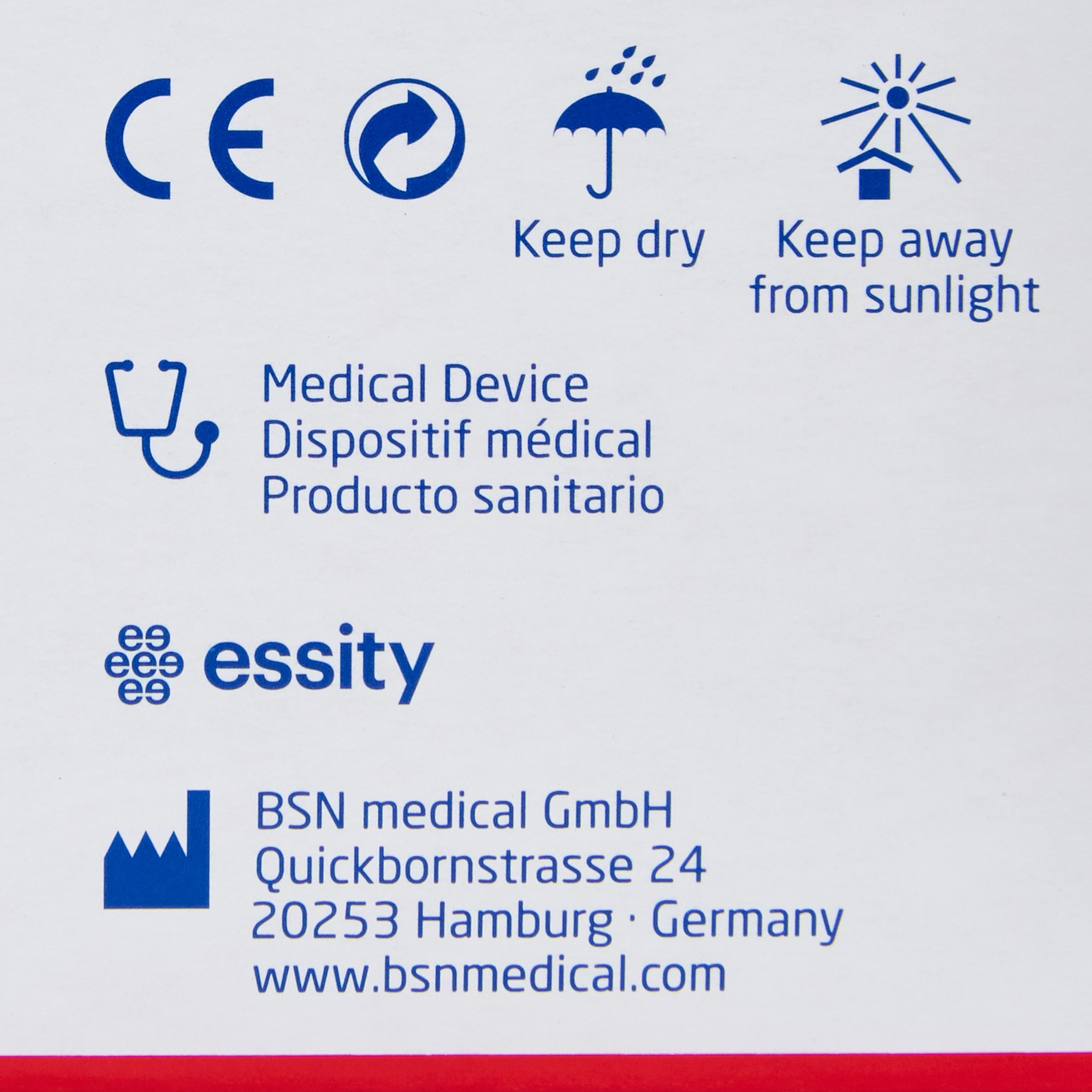BSN Medical - 45548 Cover-Roll® Stretch Dressing Retention Tape with Liner 4 Inch x 2 Yard