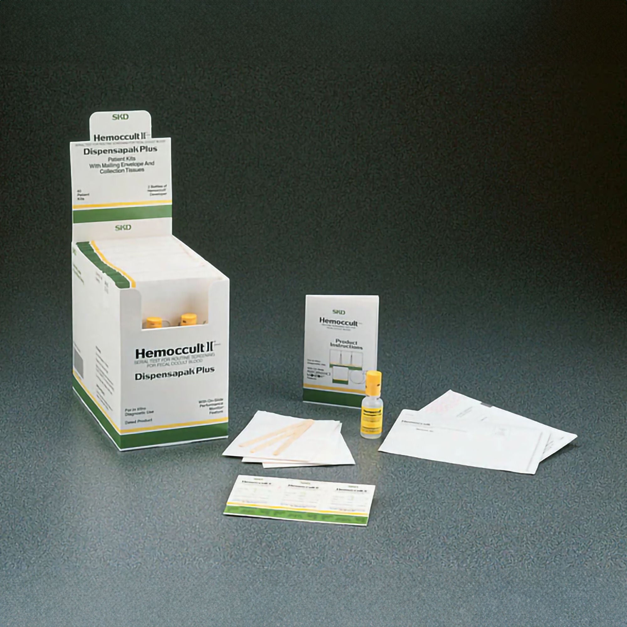 Hemocue - 61200A Cancer Screening Test Kit Hemoccult II® Triple Slides Fecal Occult Blood Test (FOBT) 34 Tests CLIA Waived