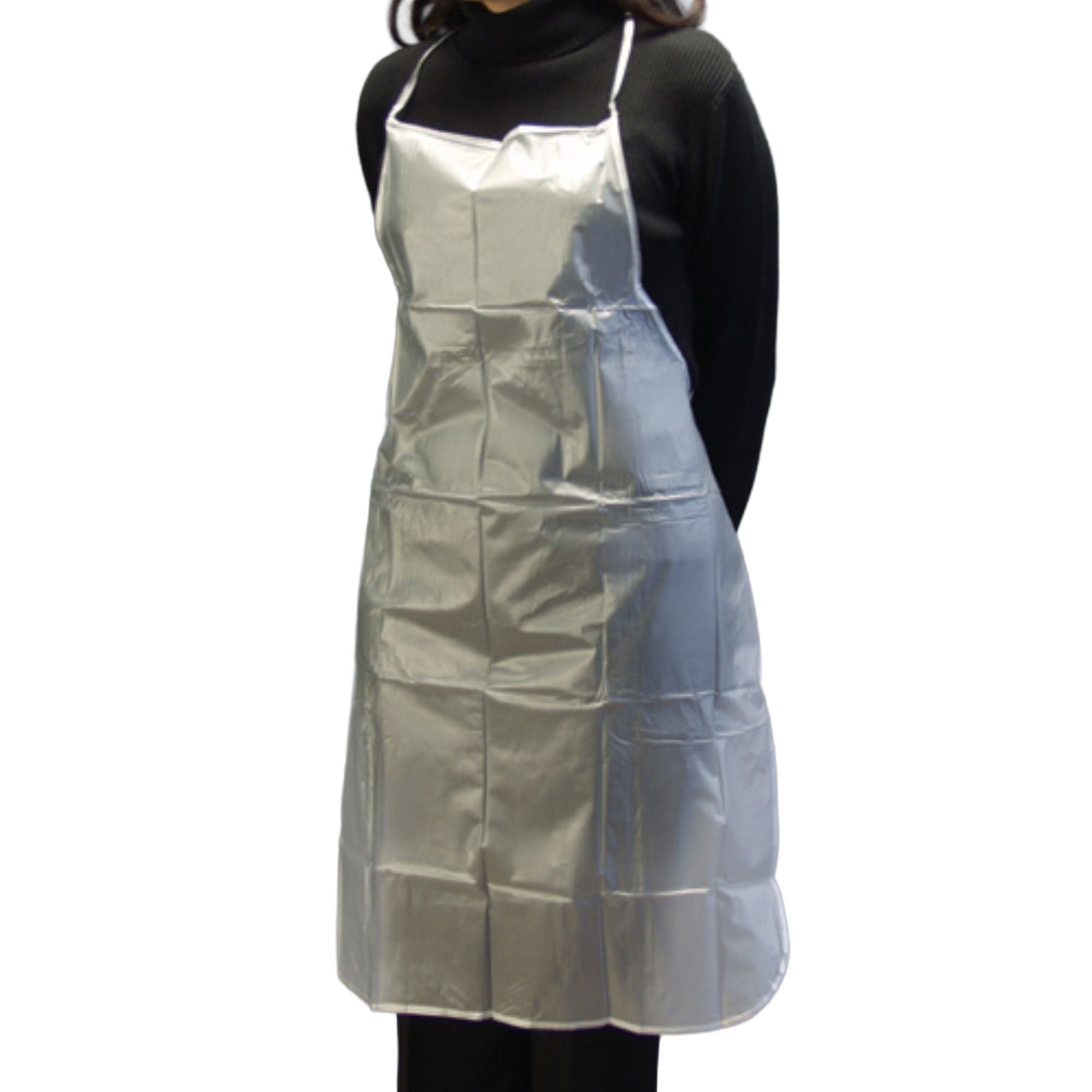 Graham-Field - 3855 General Purpose Apron Grafco® One Size Fits Most Bib Style Clear Reusable