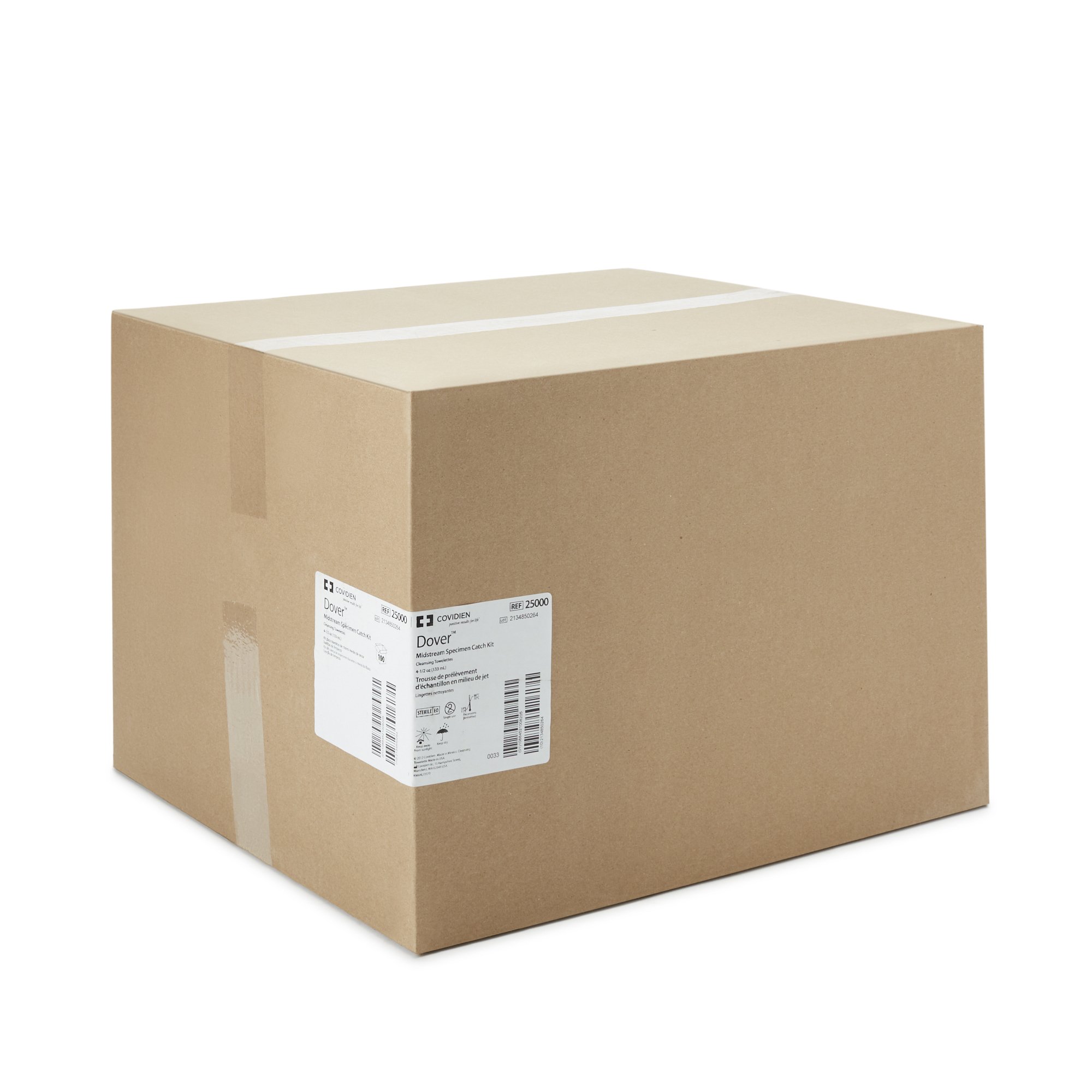 Cardinal 25000 - Dover™ 25000 Urine Specimen Collection Kit - 1/Each, 100/Case