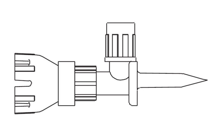 B. Braun 412000 - Safsite® Mini-Spike Dispensing Pin - 50/Case
