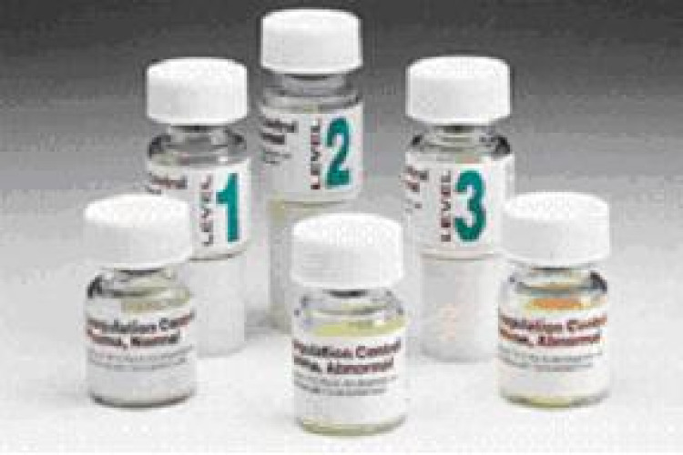 Fisher Anatomical - 176198 Coagulation Control Pacific Hemostasis® Plasma Normal Level 10 X 1 mL