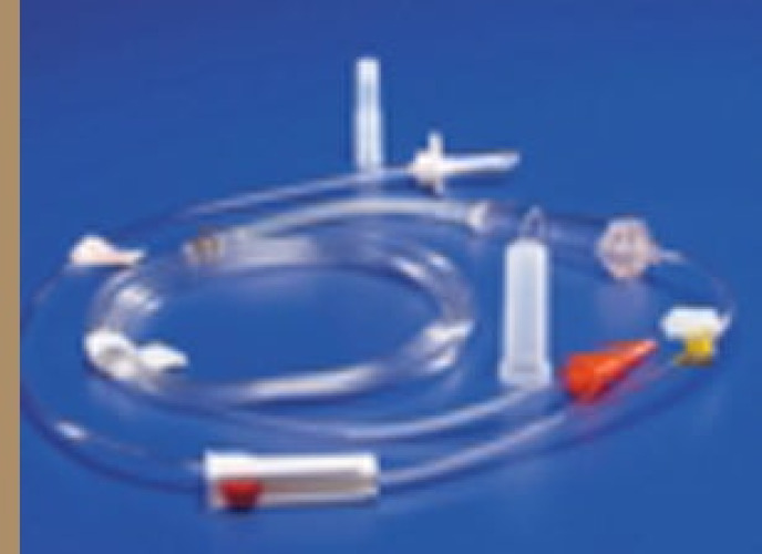Cardinal - 8884714600 Enteral Feeding Pump Spike Set Kangaroo™ PVC Sterile