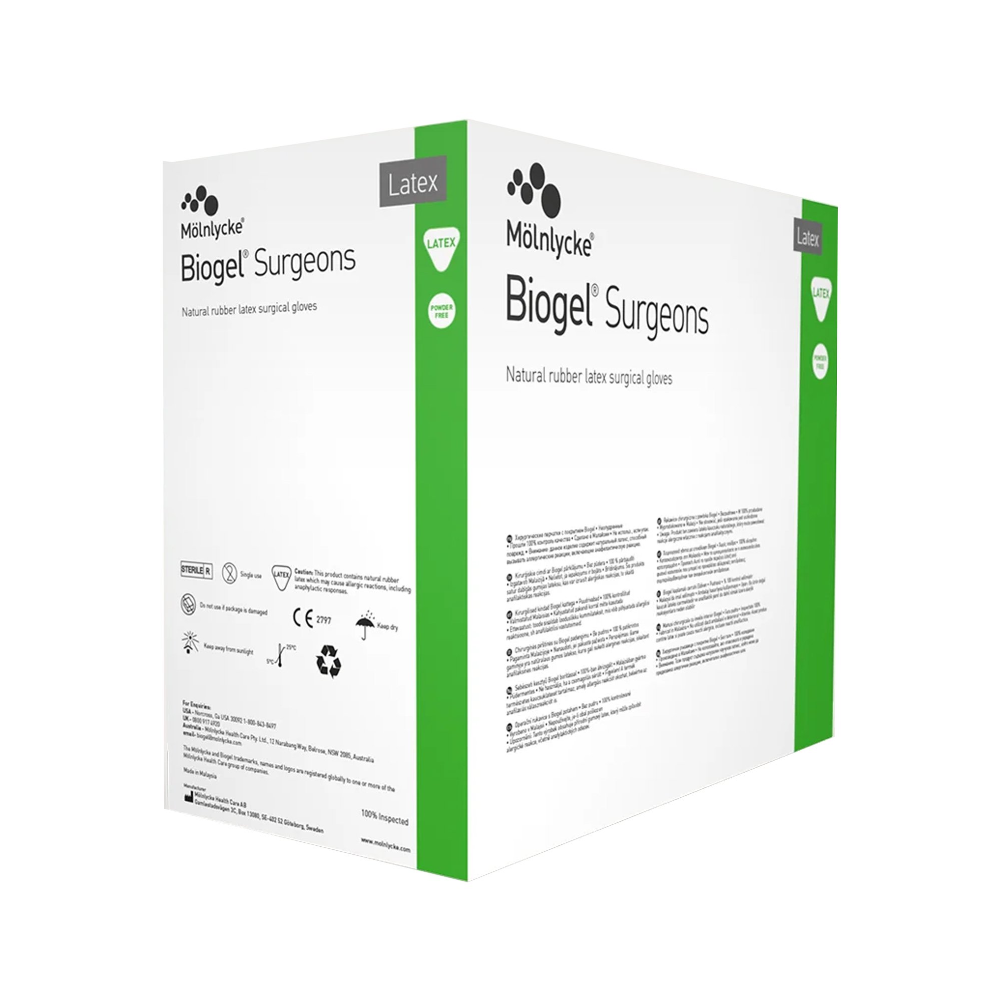 Biogel Surgeons Surgical Glove 30485 by Molnlycke