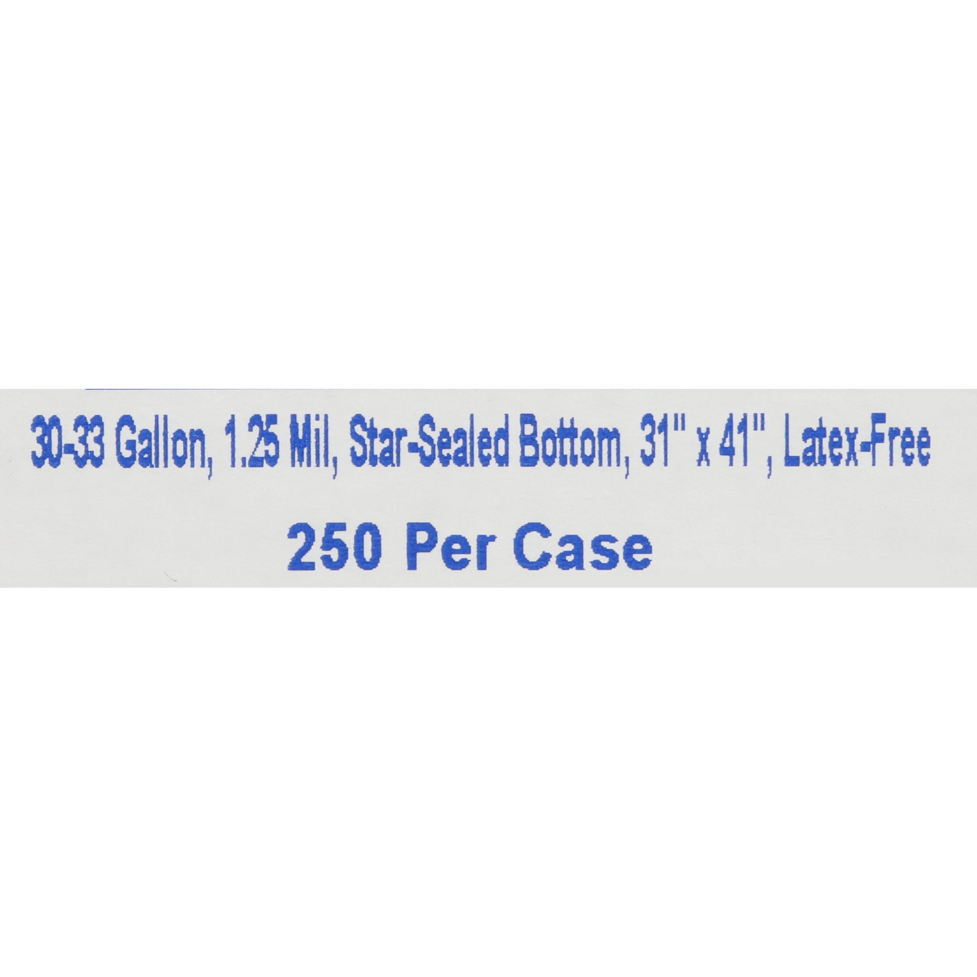 McKesson Brand 03-4541 - McKesson Biohazard Waste Bag, 30 – 33 gallon Capacity, 31 x 41 Inch - 250/Case