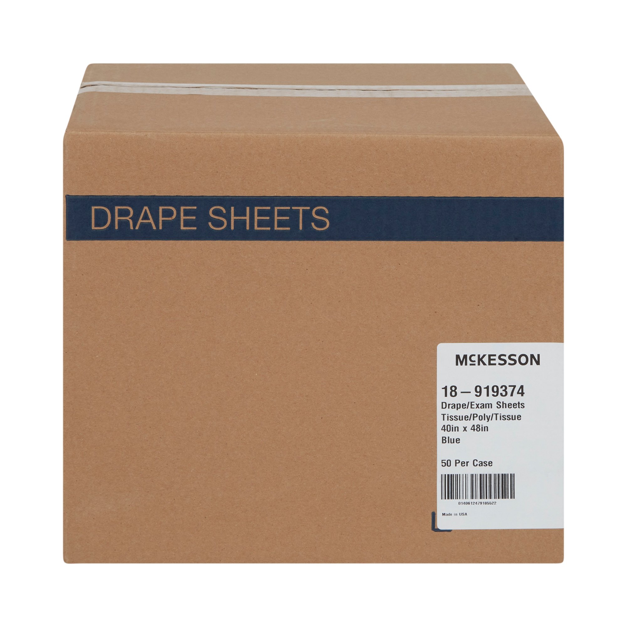 McKesson Brand 18-919374 - McKesson Sterile Drape Sheet, 40 x 48 Inch - 50/Case