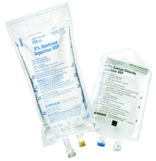 B. Braun L7511 - Dextrose / Lactated Ringer's Solution 5% IV Solution 500 mL - 24/Case