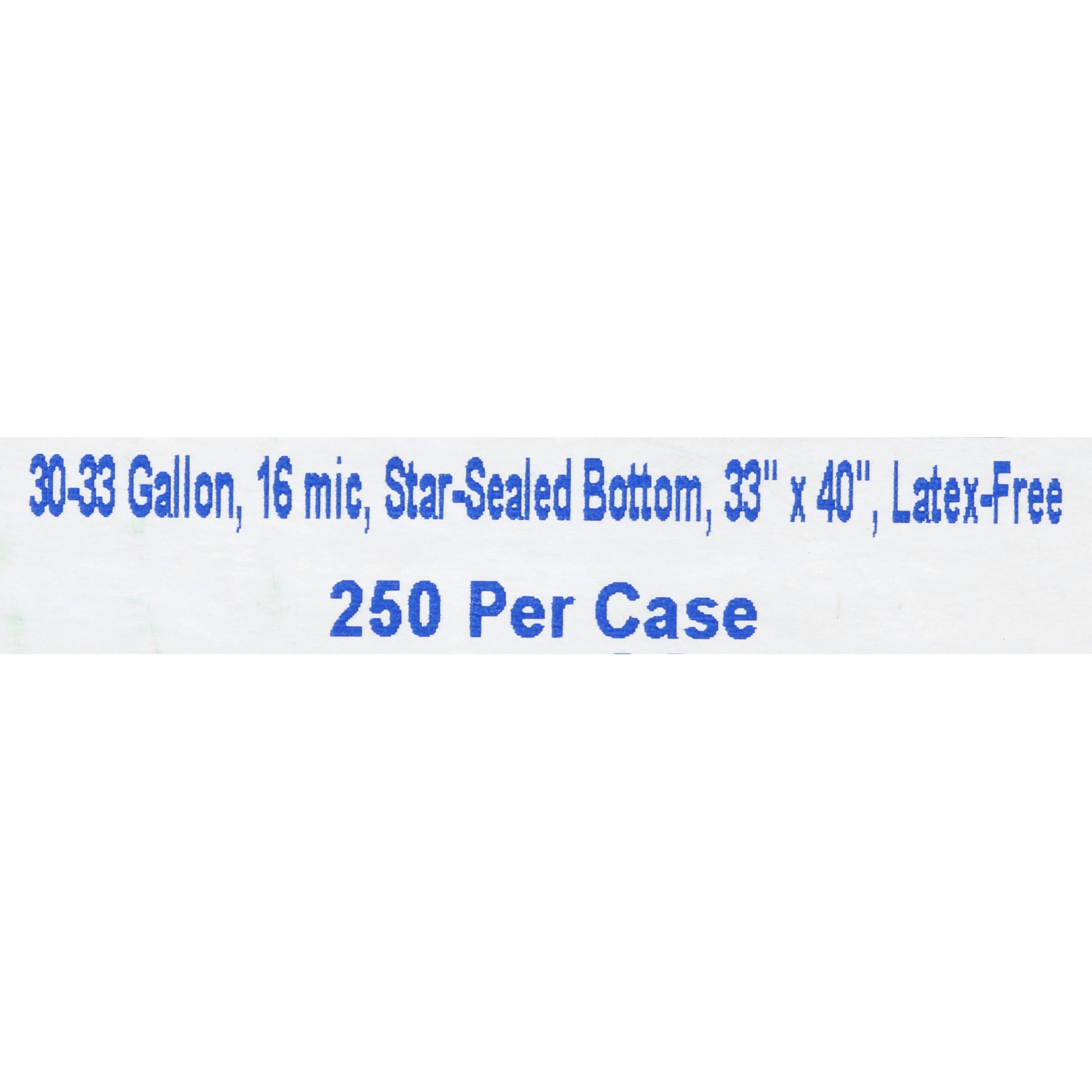 McKesson Brand 03-4401 - McKesson Biohazard Waste Bag, 30 – 33 gal. Capacity, 33 x 40 Inch - 250/Case