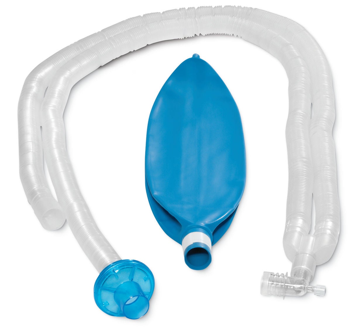 ICU Medical FKA Smiths Medical - 225-3709-804 Anesthesia Breathing Circuit Portex® Corrugated Tube 40 Inch Tube Dual Limb Adult 3 Liter Bag Single Patient Use