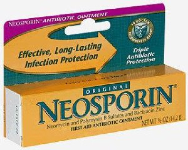 Glaxo Consumer Products 00501373005 - Neosporin® First Aid Antibiotic Ointment, 0.5-ounce Tube - 1/Each