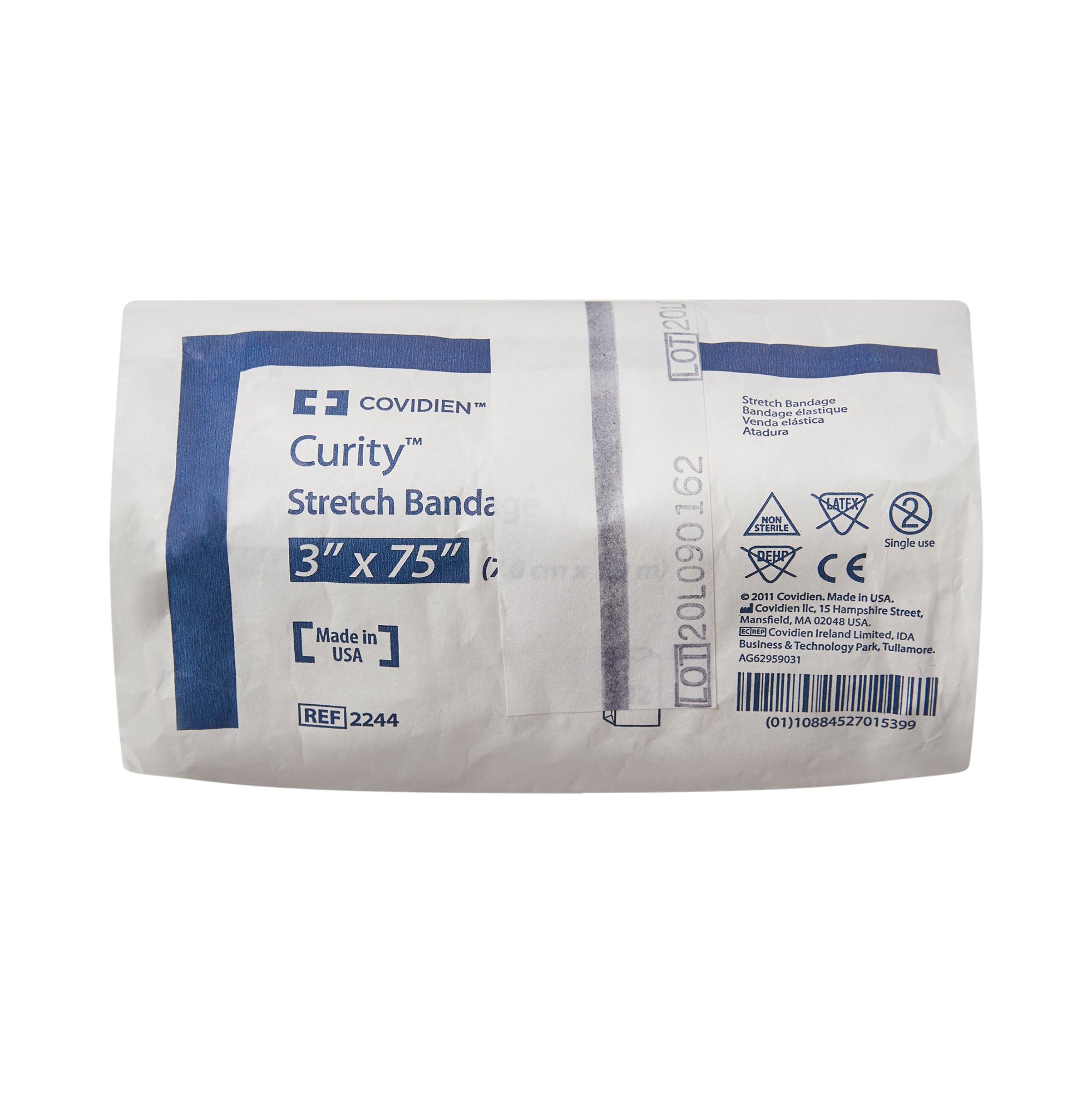 Cardinal 2244- - Curity™ Conforming Bandage, 3 x 75 Inch, One-Ply - 12/Bag, 96/Case
