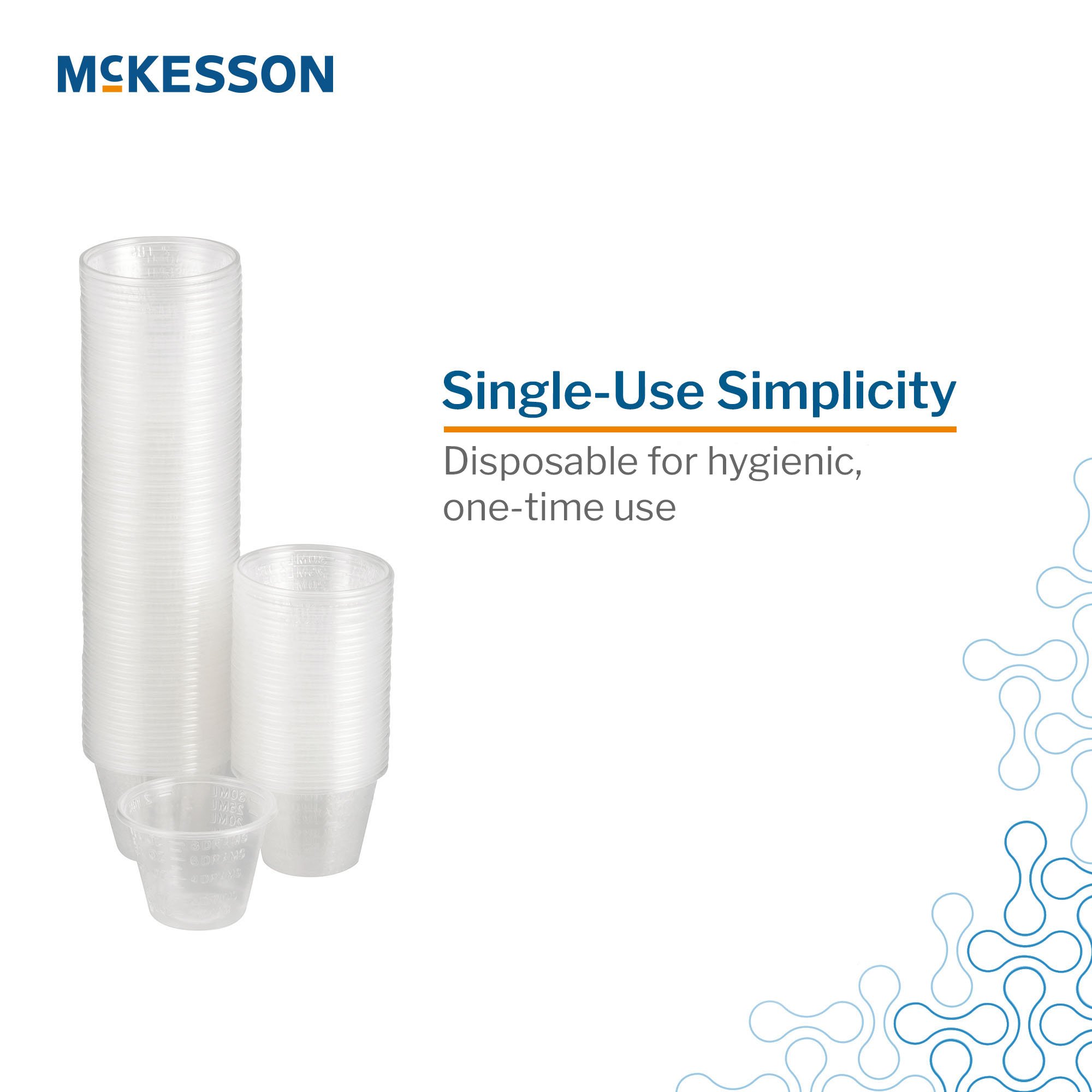 McKesson Brand - 16-9505 McKesson Graduated Medicine Cups