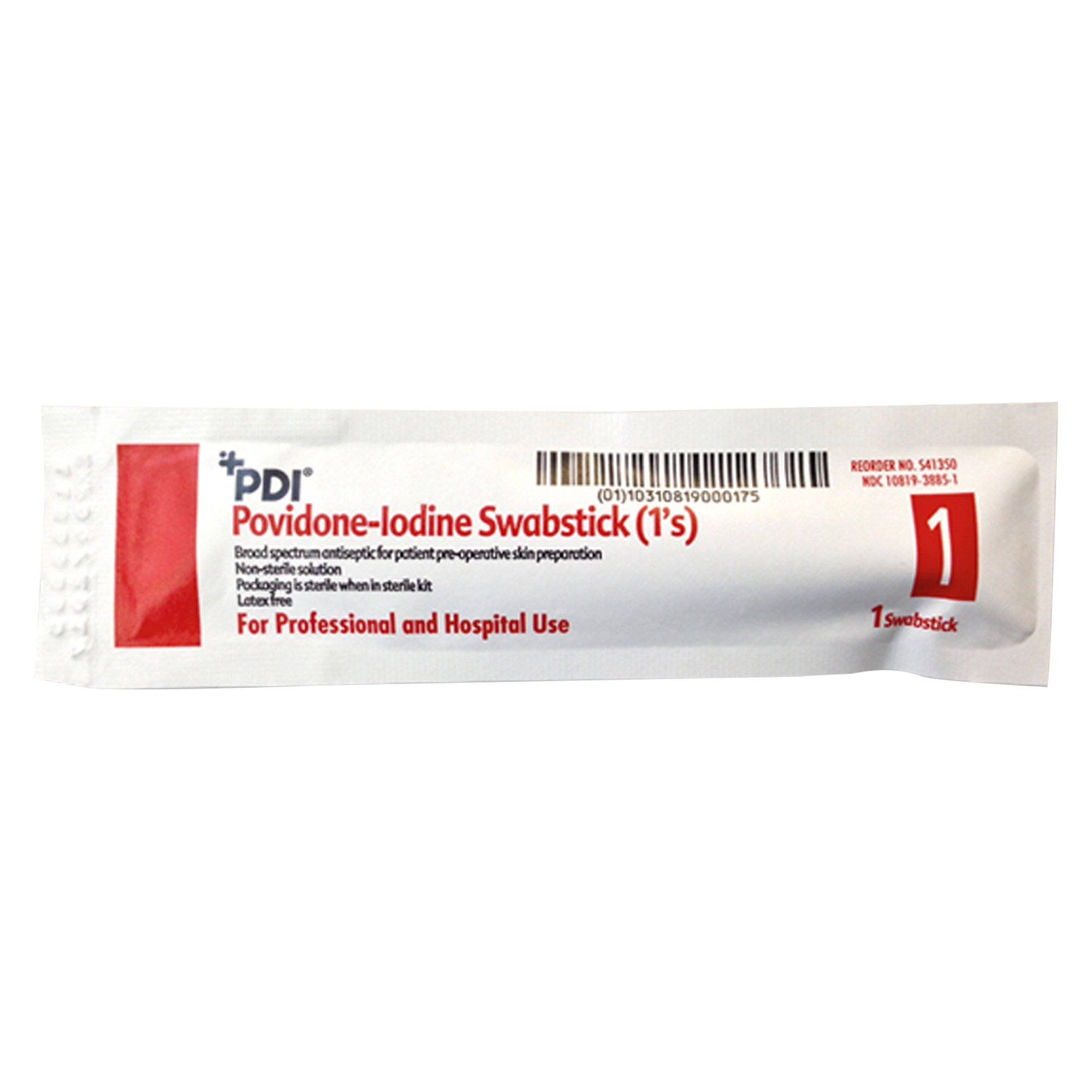 Professional Disposables - S41350 PDI® PVP Iodine Prep Swabstick