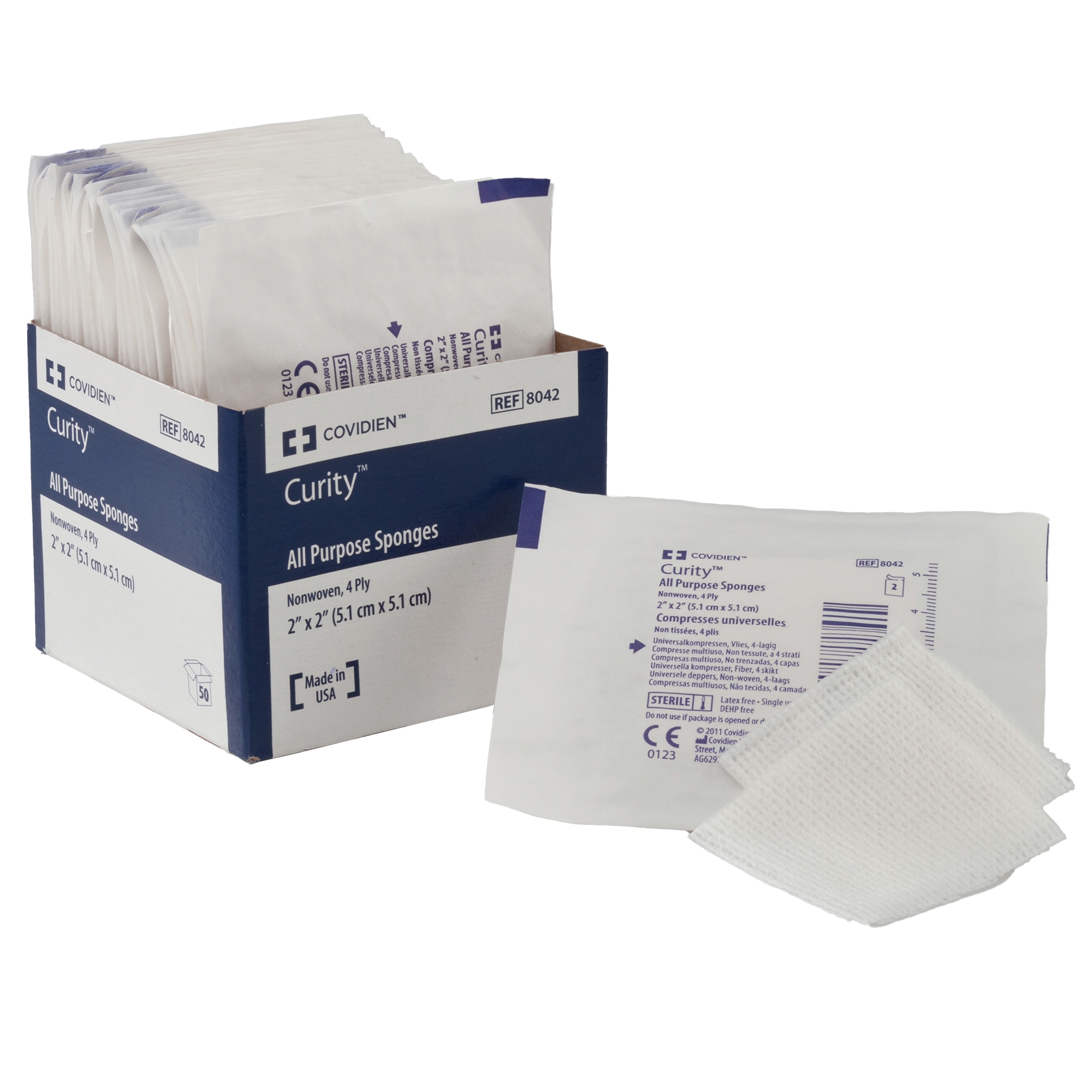 Cardinal - 8043 Curity™ Sterile Nonwoven Sponge