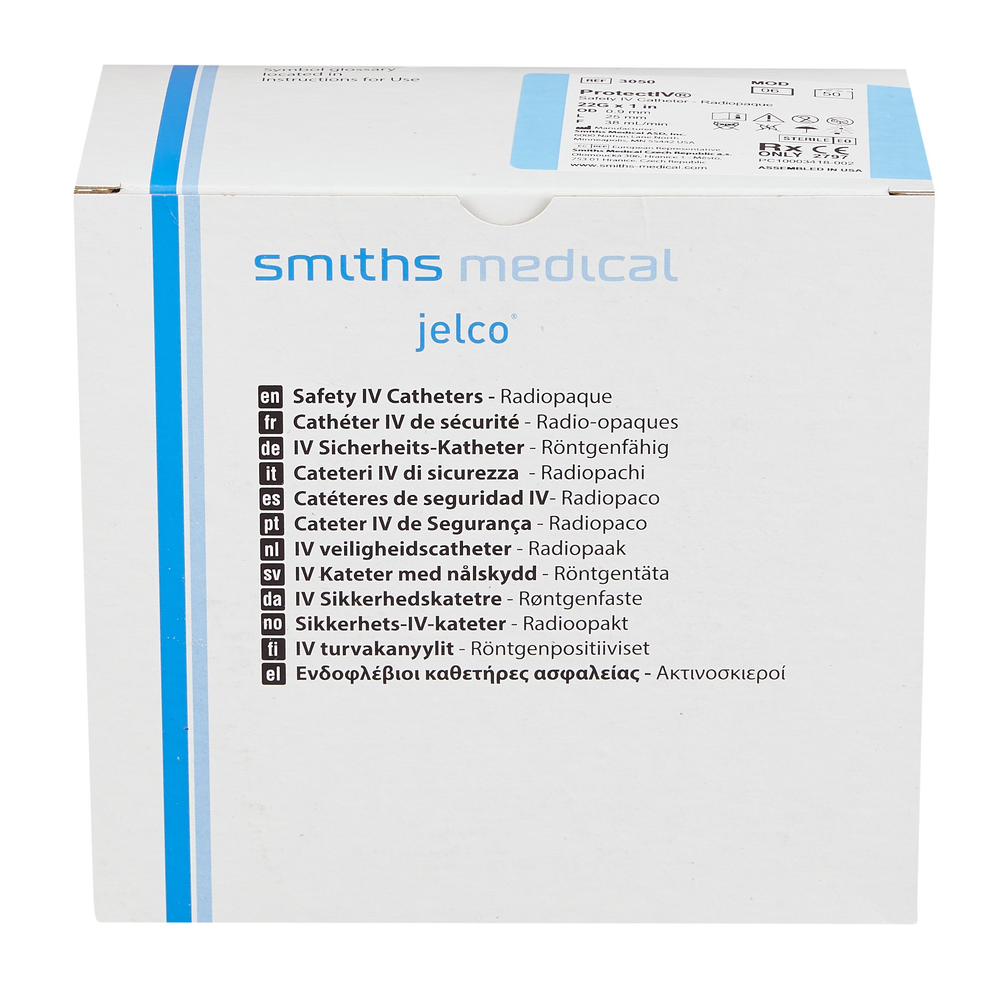 ICU Medical FKA Smiths Medical - 305006 Protectiv® Peripheral IV Catheter