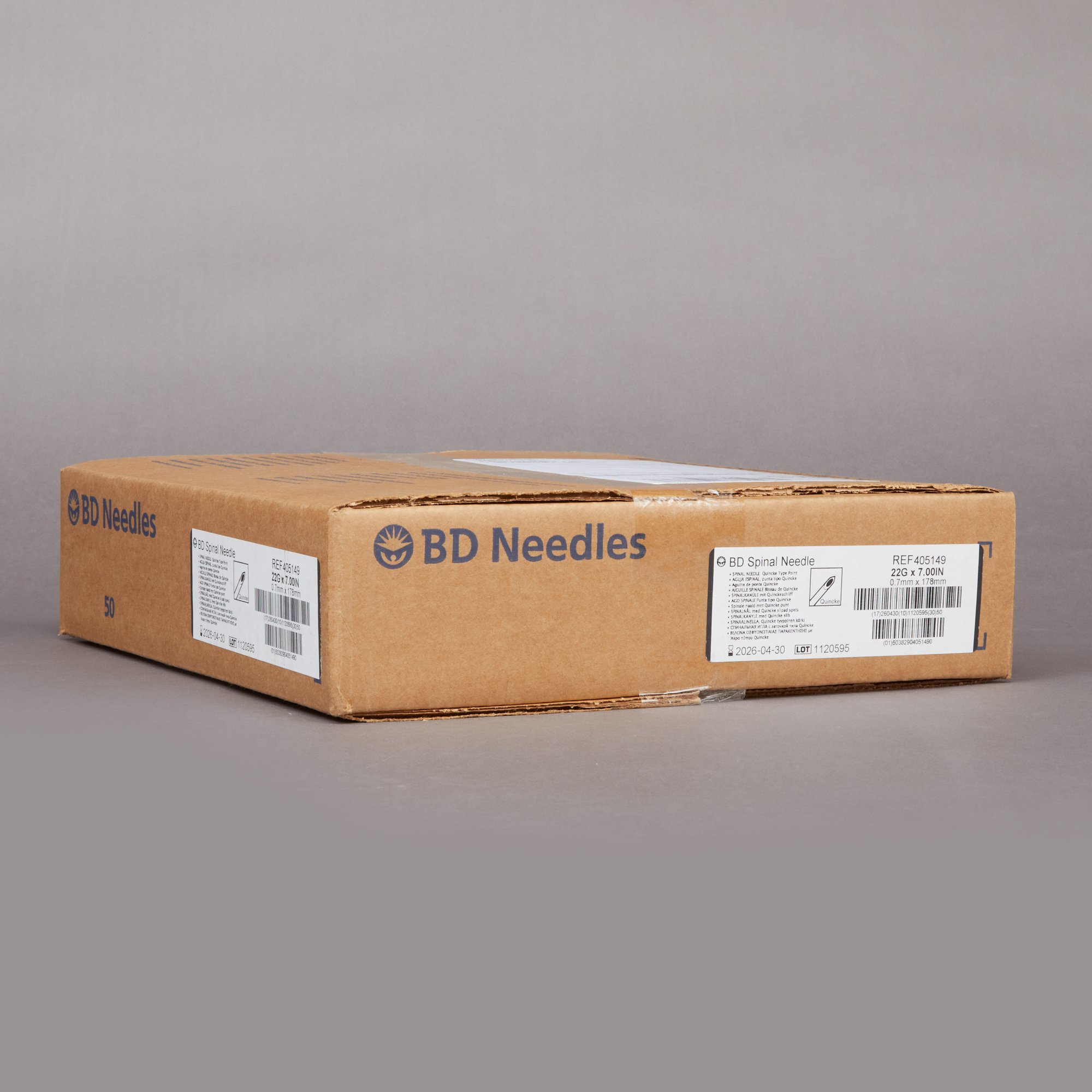 BD 405149 - BD Spinal Needle - 1/Each, 10/Box, 50/Case