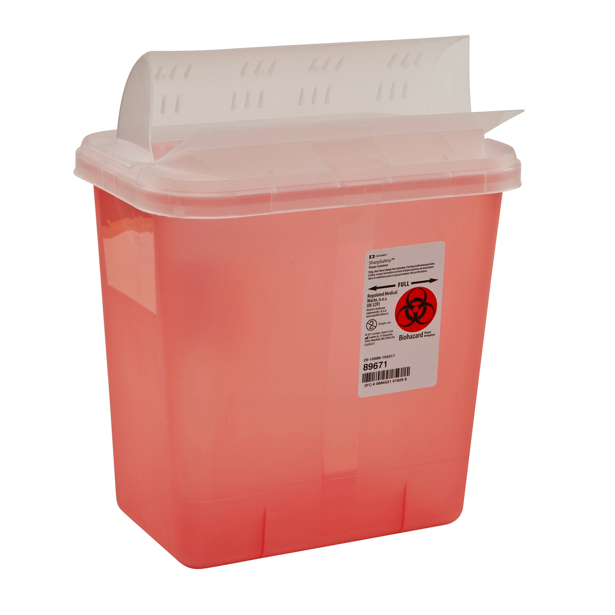 Cardinal - 89671 SharpSafety™ Multi-purpose Sharps Container