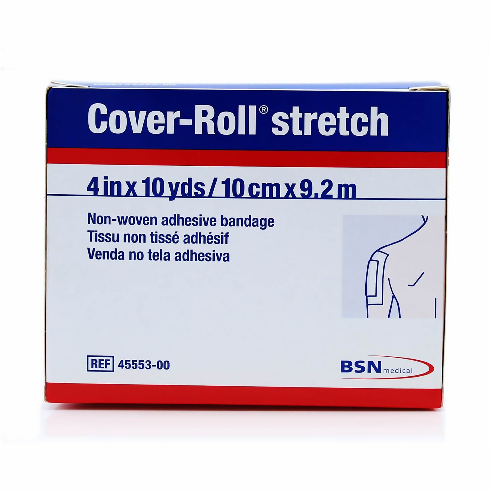 Cover-Roll Stretch Dressing Retention Tape with Liner 45553 by BSN Medical