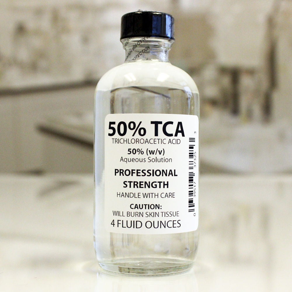 Medical Chemical - 3562A-4OZ Histology Reagent Trichloroacetic Acid Organic Acid 50% 4 oz.