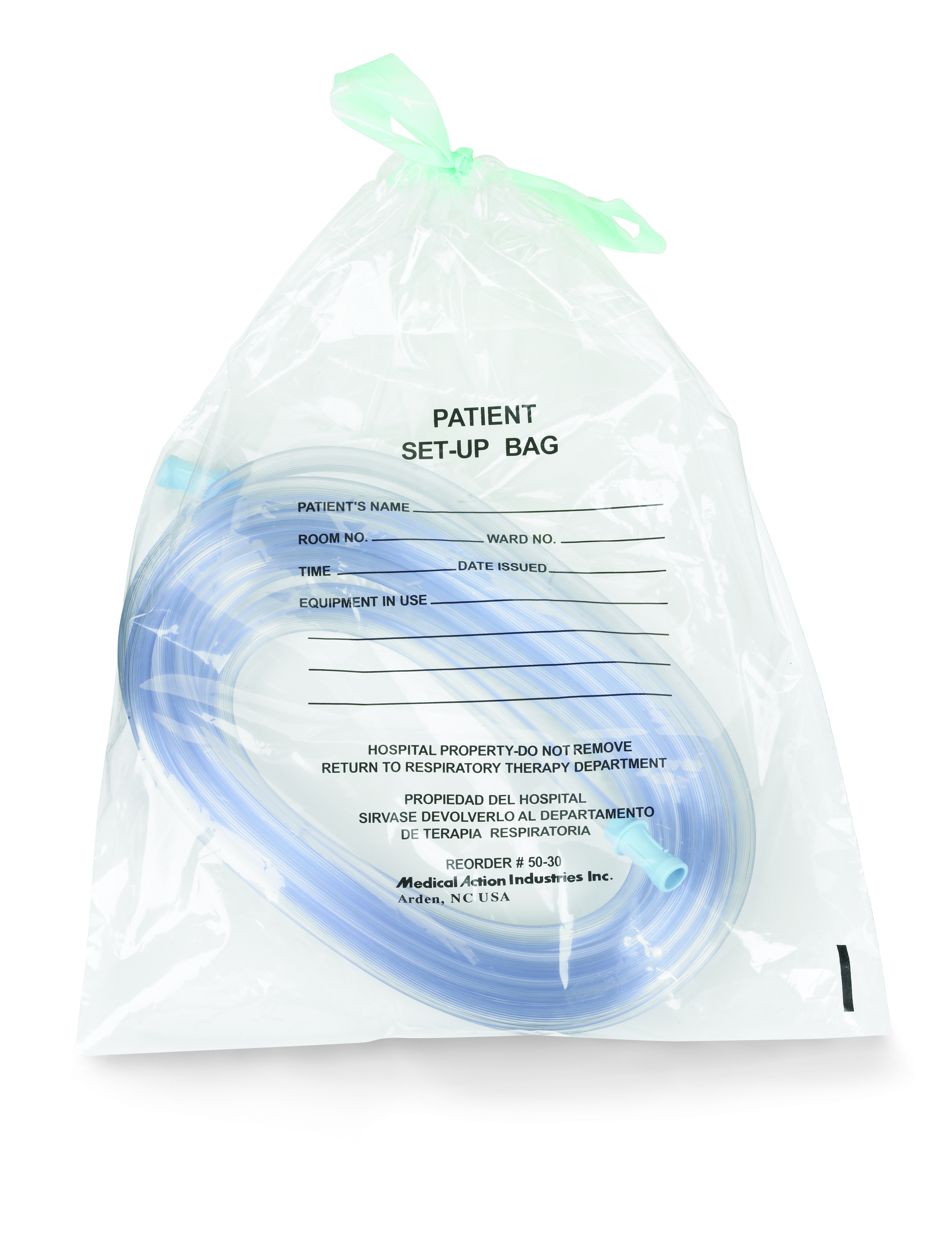 McKesson Brand - 03-5030 McKesson PULL-TITE™ Respiratory Set-up Bag