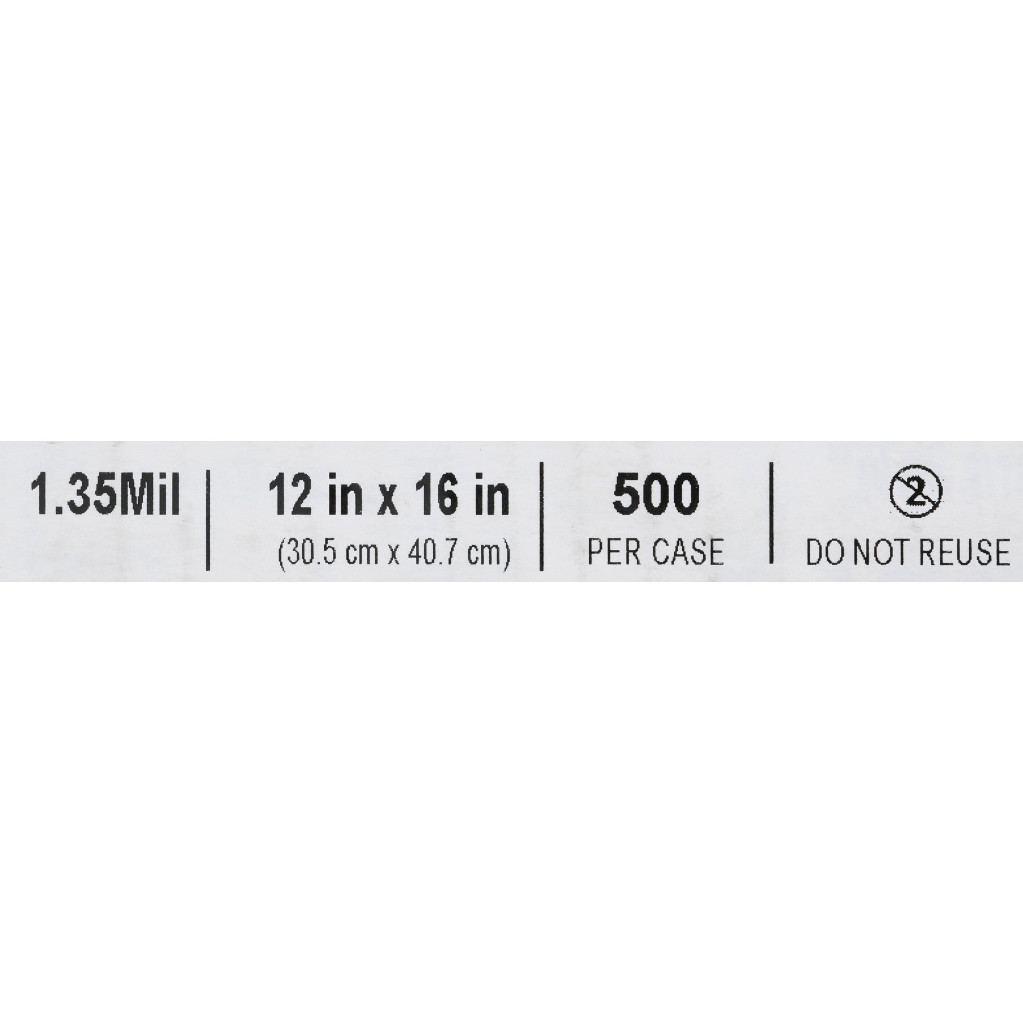 McKesson Brand 03-5030 - McKesson PULL-TITE™ Respiratory Set-up Bag - 1/Each, 500/Case