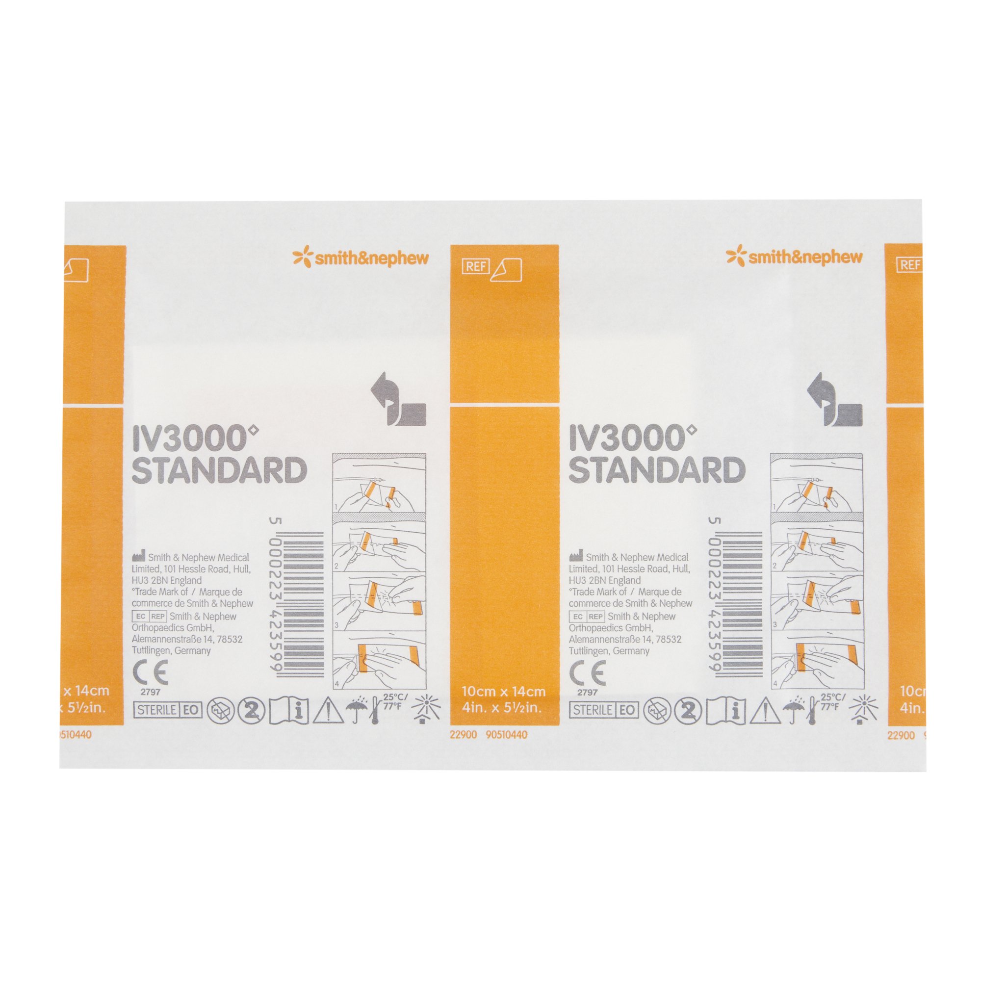 IV3000 IV Securement Dressing 4925 by Smith & Nephew