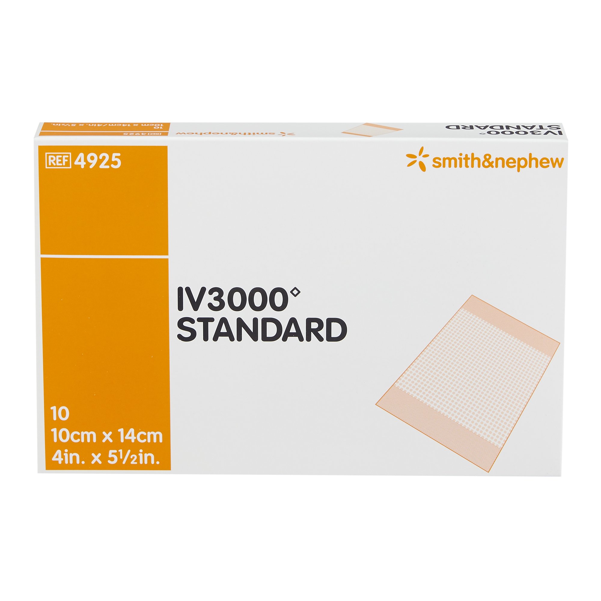 Smith & Nephew - 4925 IV3000™ Catheter Securement Dressing