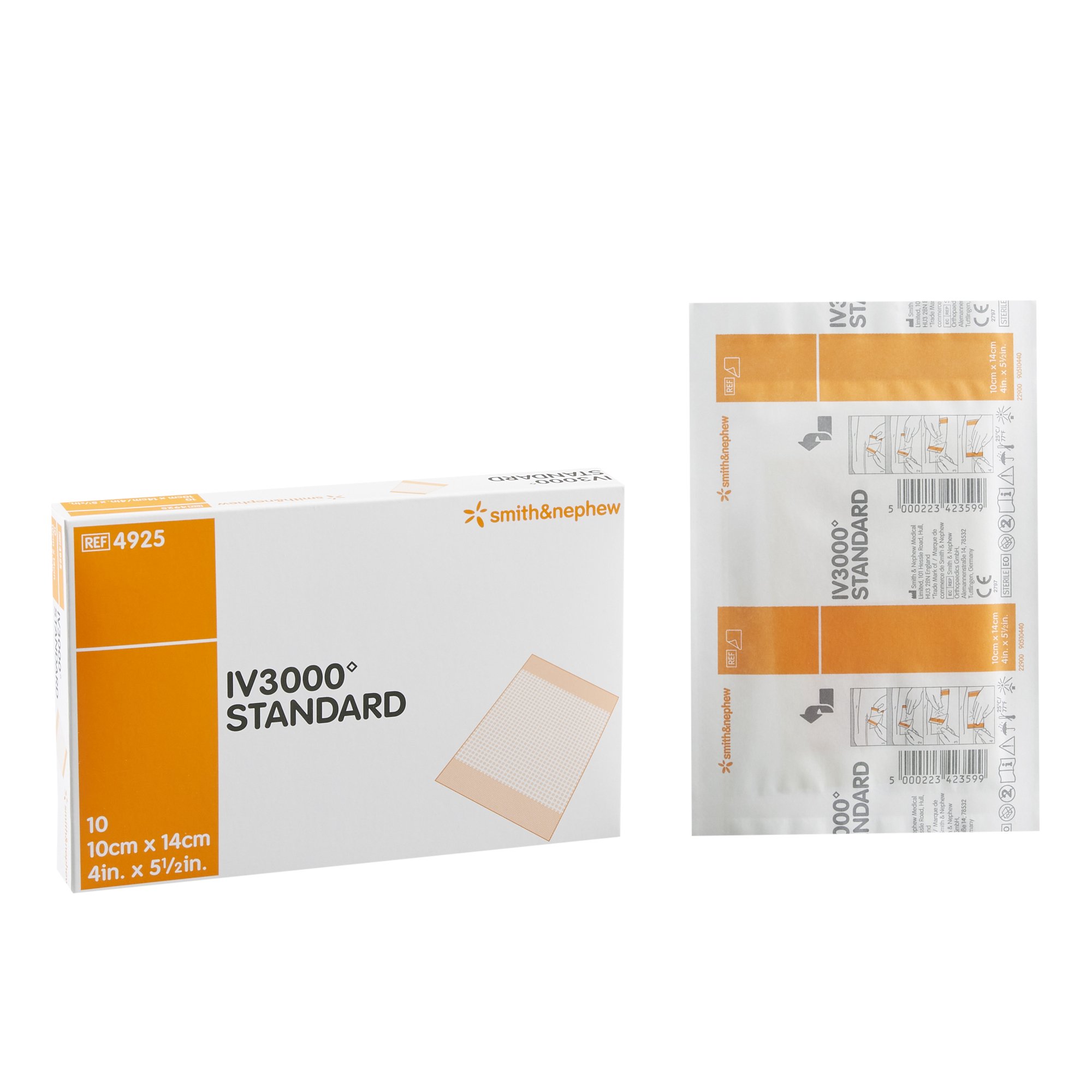 Smith & Nephew - 4925 IV3000™ Catheter Securement Dressing