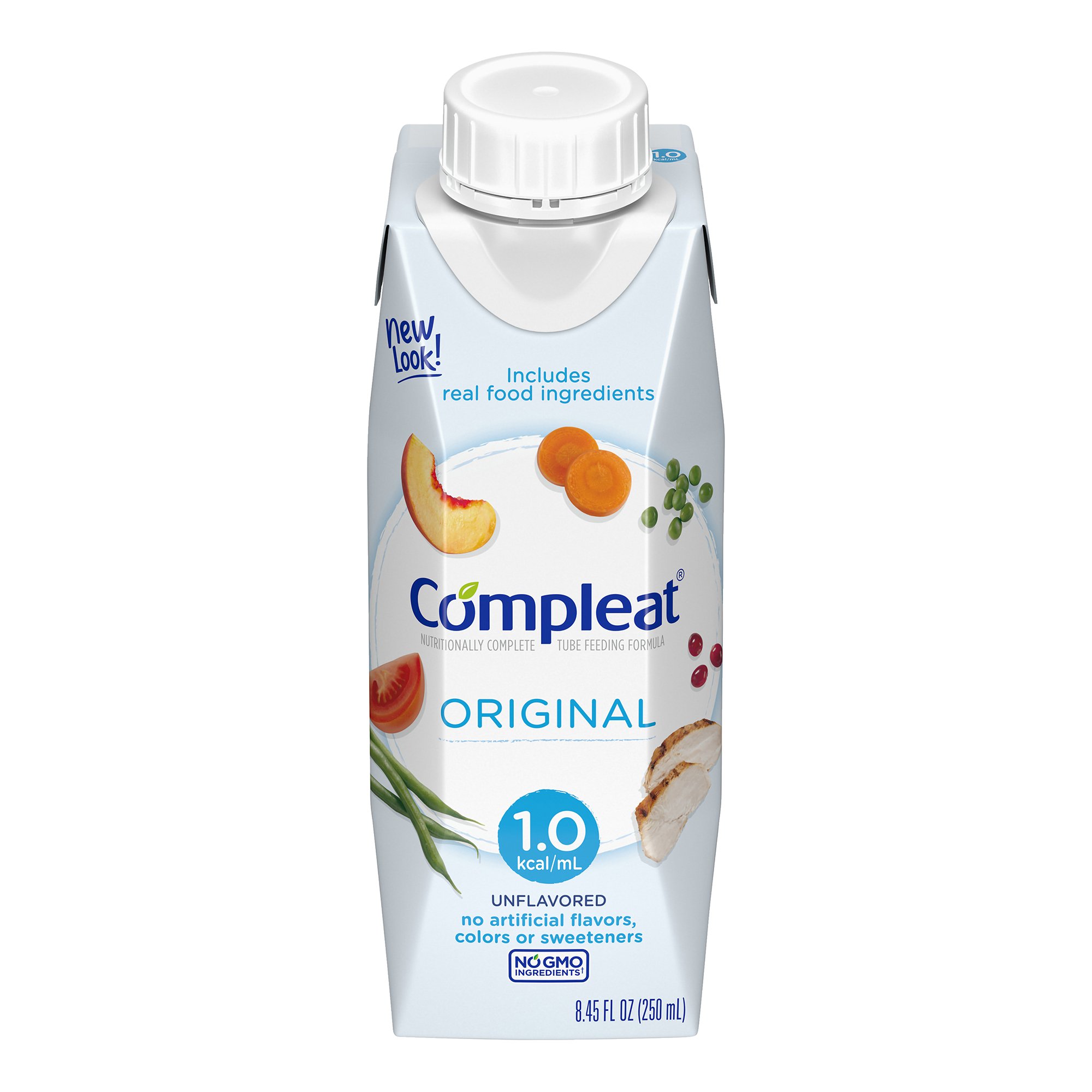 Nestle Healthcare Nutrition 10043900140107 - Compleat® 1.0 Original Nutritionally Complete Tube Feeding Formula, 8.45-oz. - 1/Each, 24/Case
