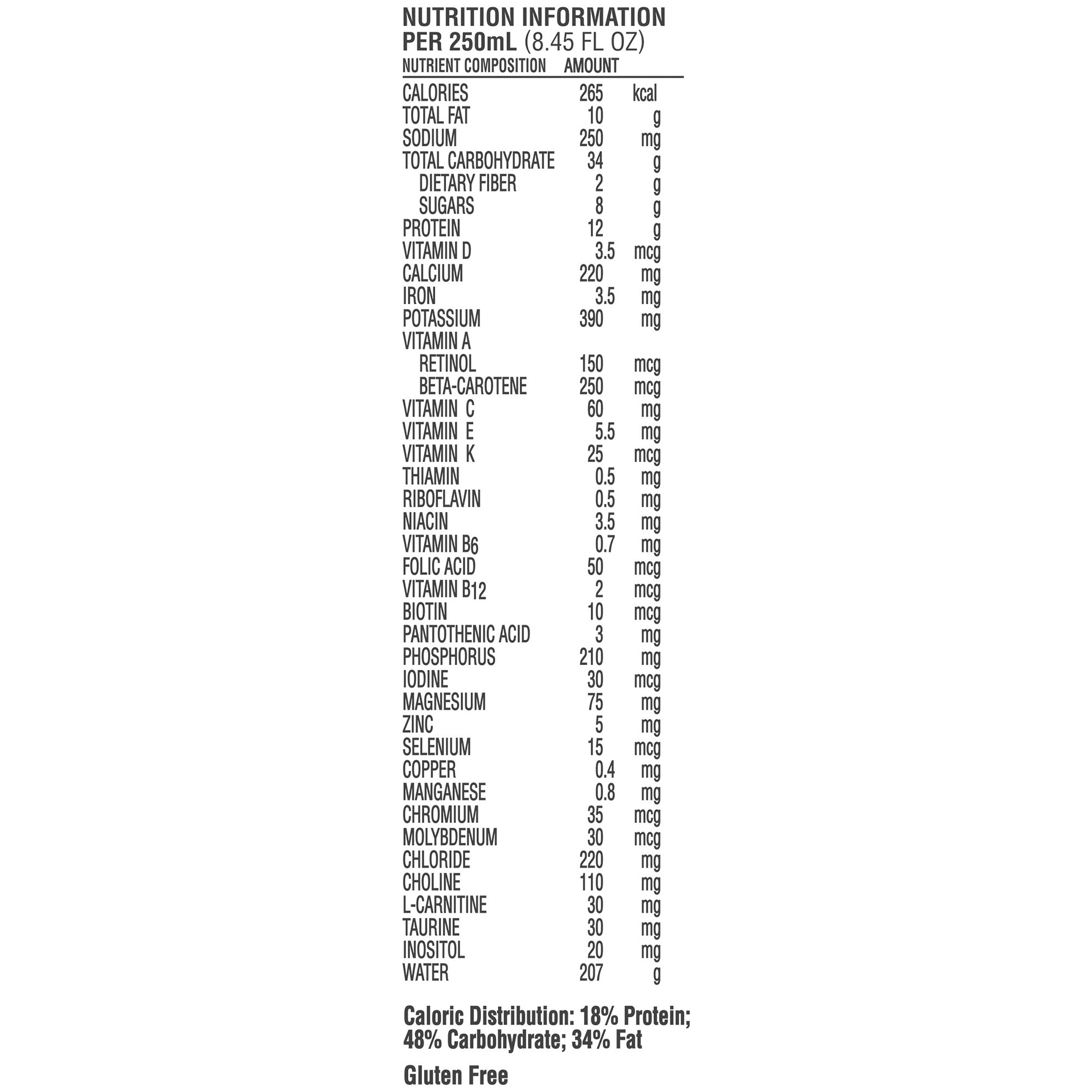 Nestle Healthcare Nutrition 10043900140107 - Compleat® 1.0 Original Nutritionally Complete Tube Feeding Formula, 8.45-oz. - 1/Each, 24/Case