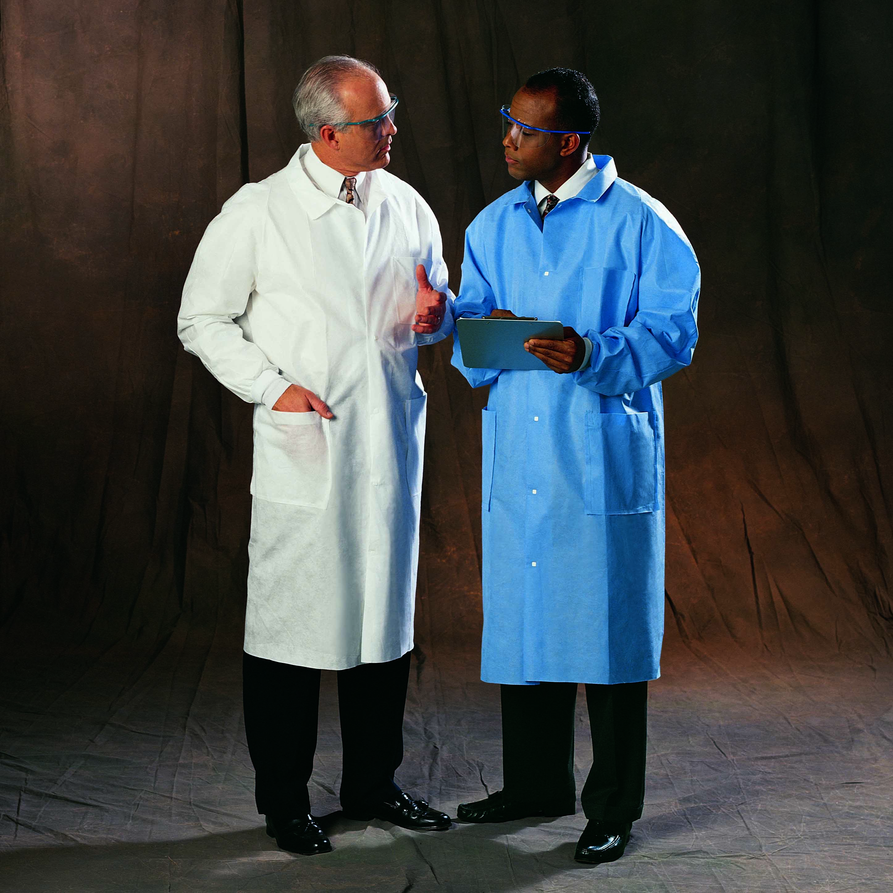 O&M Halyard Inc 10047 - Universal Precautions Lab Coat - 1/Each, 25/Case