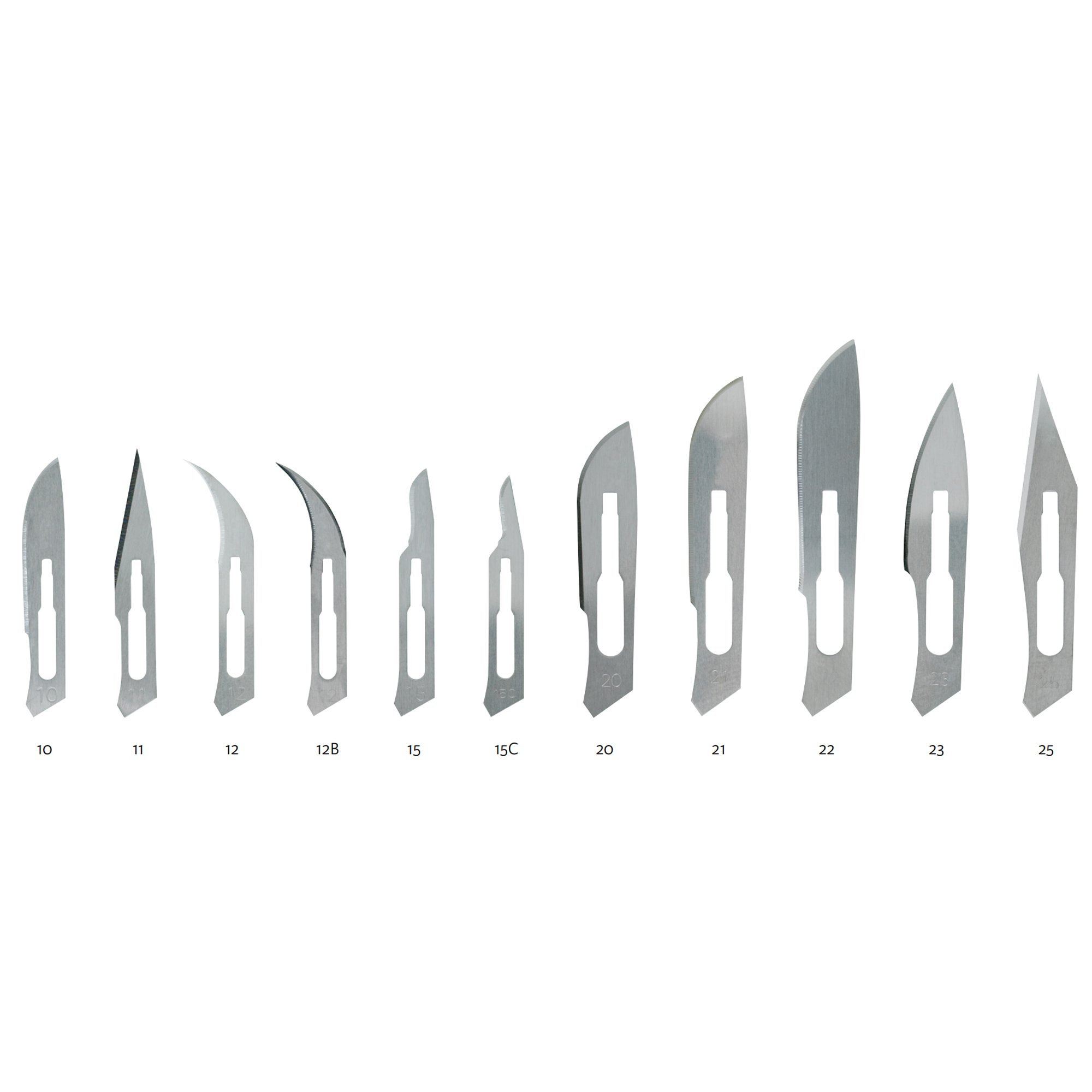 Integra Lifesciences 4-115C - Miltex® Carbon Steel Surgical Blade, Size 15C - 100/Box