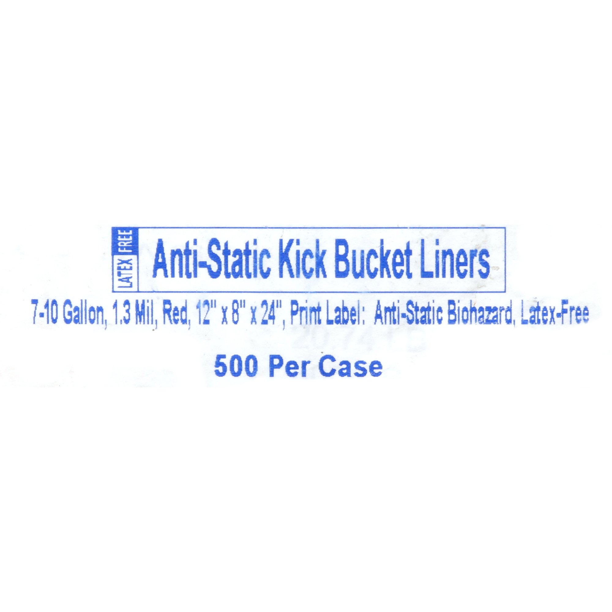 McKesson Brand 03-5002 - McKesson Kick Bucket Waste Bag, 7 – 10 gallon Capacity, 8 x 12 x 24 Inch - 500/Case
