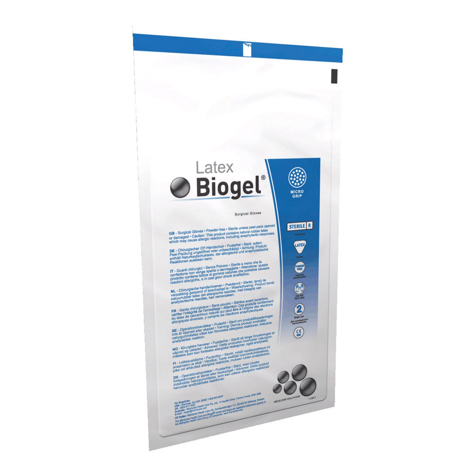 Molnlycke - 30565 Biogel® M Latex Surgical Glove