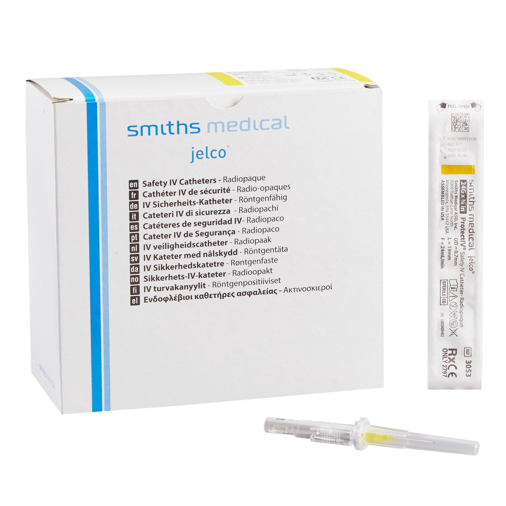 ICU Medical FKA Smiths Medical - 305306 Protectiv® Peripheral IV Catheter