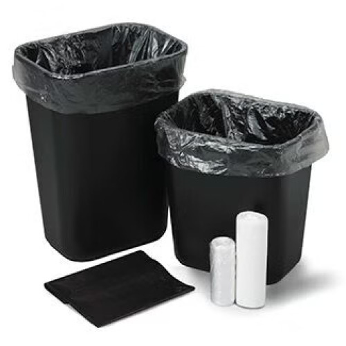 Medegen Medical Products LLC - 4666 Trash Bag 56 gal. 1.5 mil 43 X 48 Inch Clear Star Seal Bottom Coreless Roll