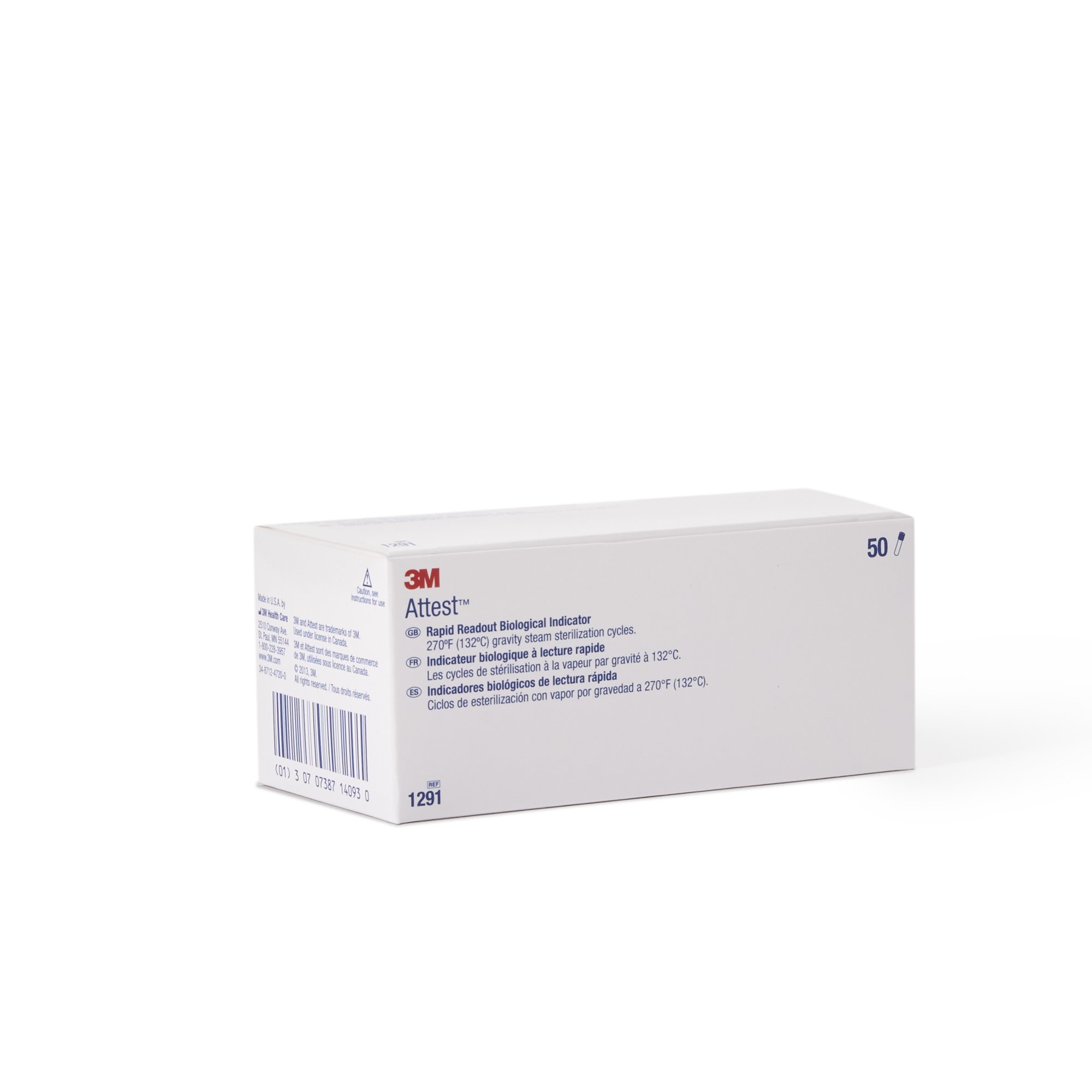 Solventum Corporation - 1291 3M™ Attest™ Rapid Readout Sterilization Biological Indicator Vial